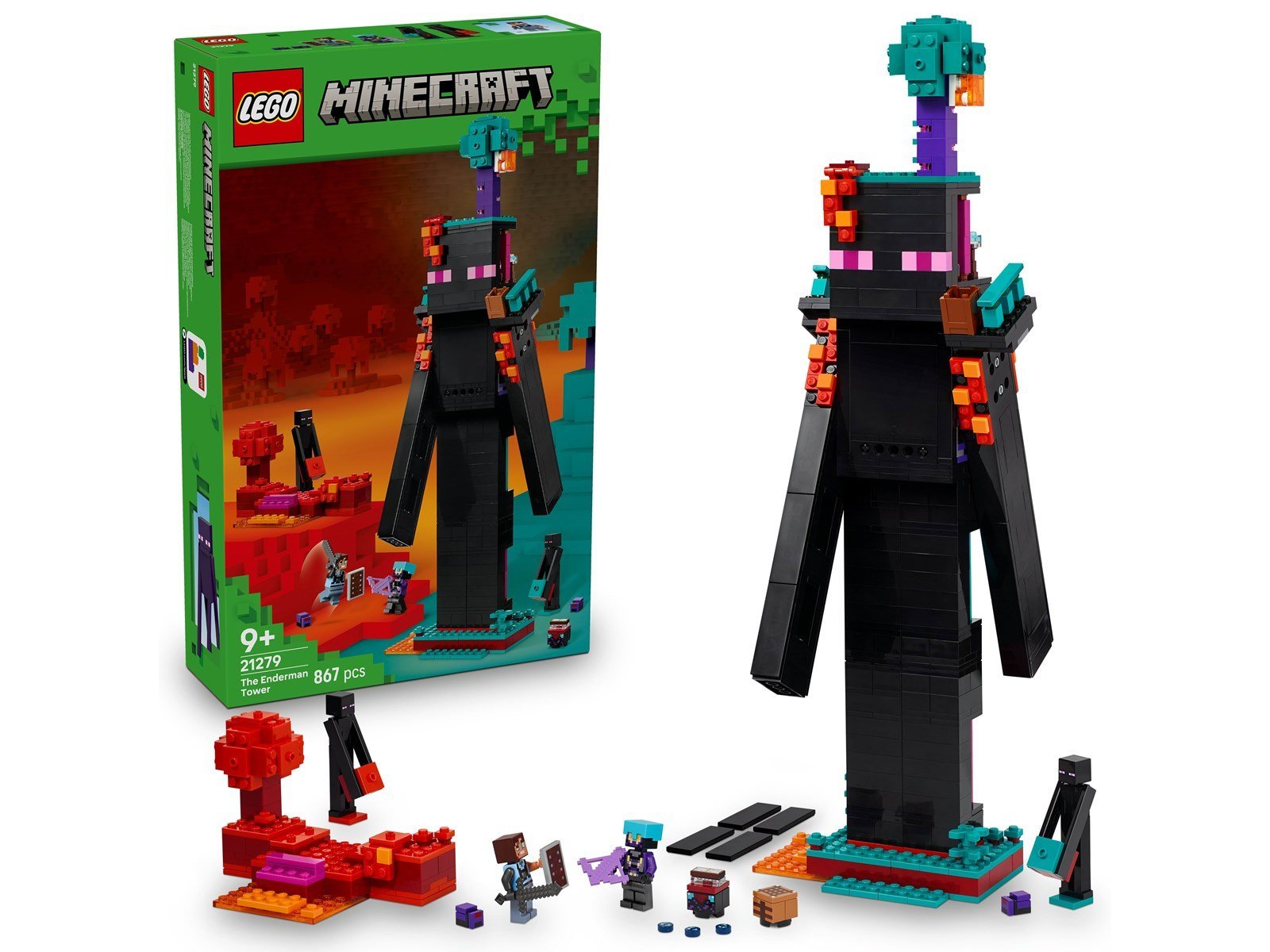 LEGO Minecraft 21279 Der Enderman-Turm