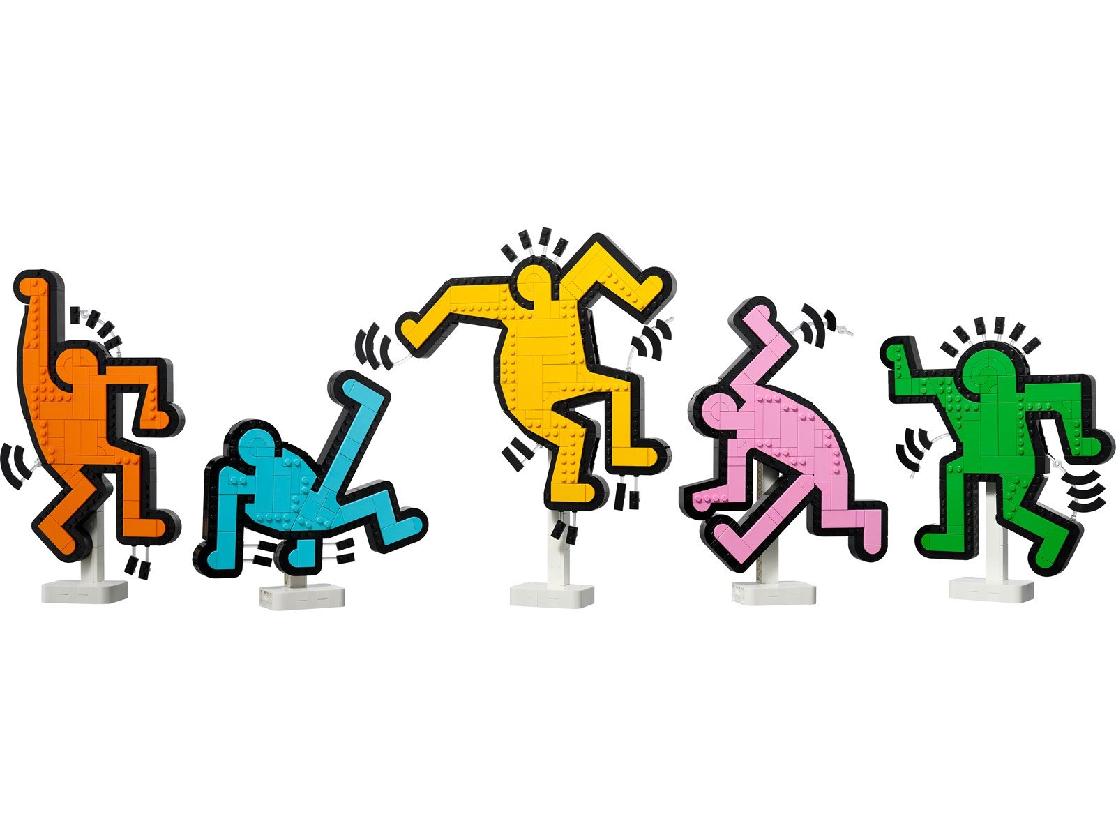 LEGO Art 31216 Keith Haring – Tanzende Figuren