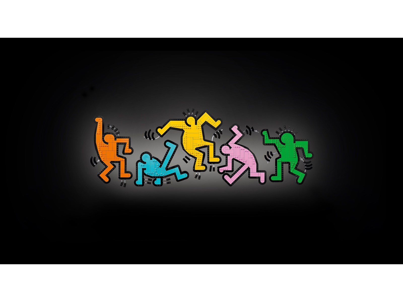 LEGO Art 31216 Keith Haring – Tanzende Figuren