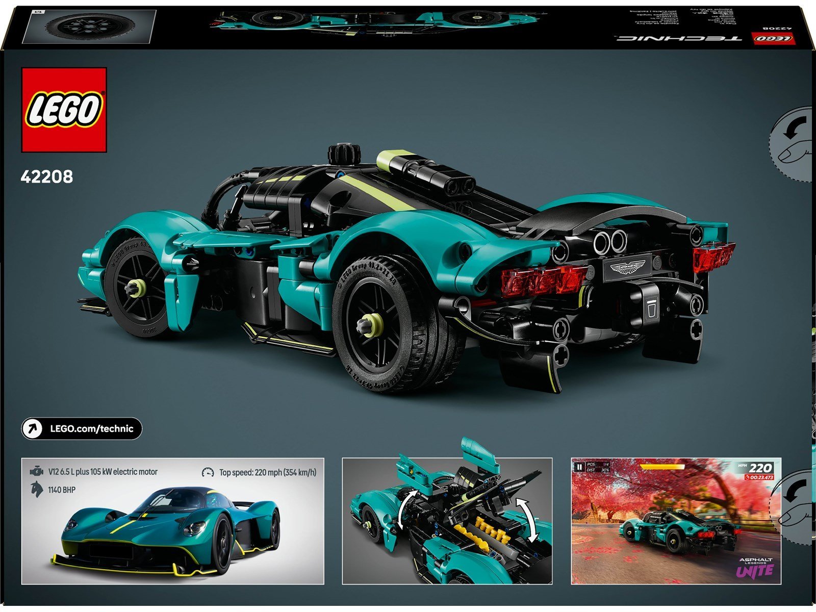 LEGO Technic 42208 Aston Martin Valkyrie