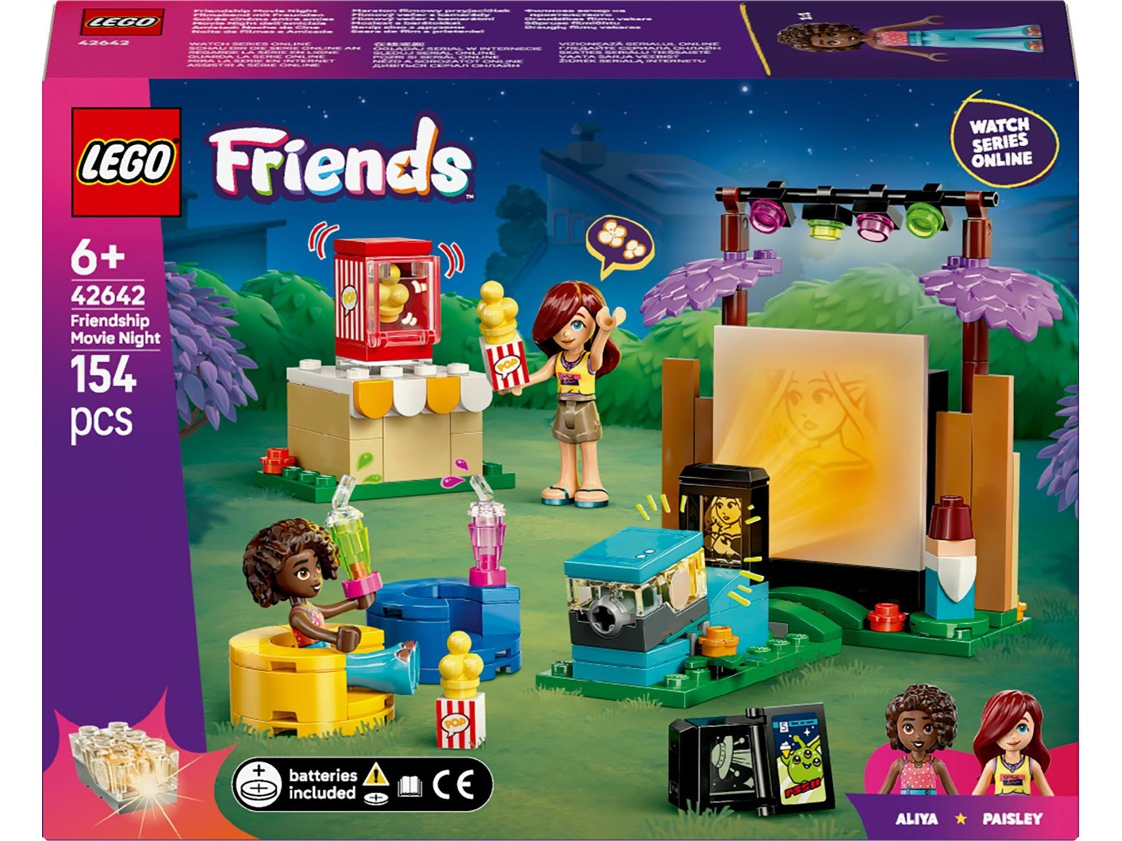 LEGO Friends 42642 Filmabend mit Freunden