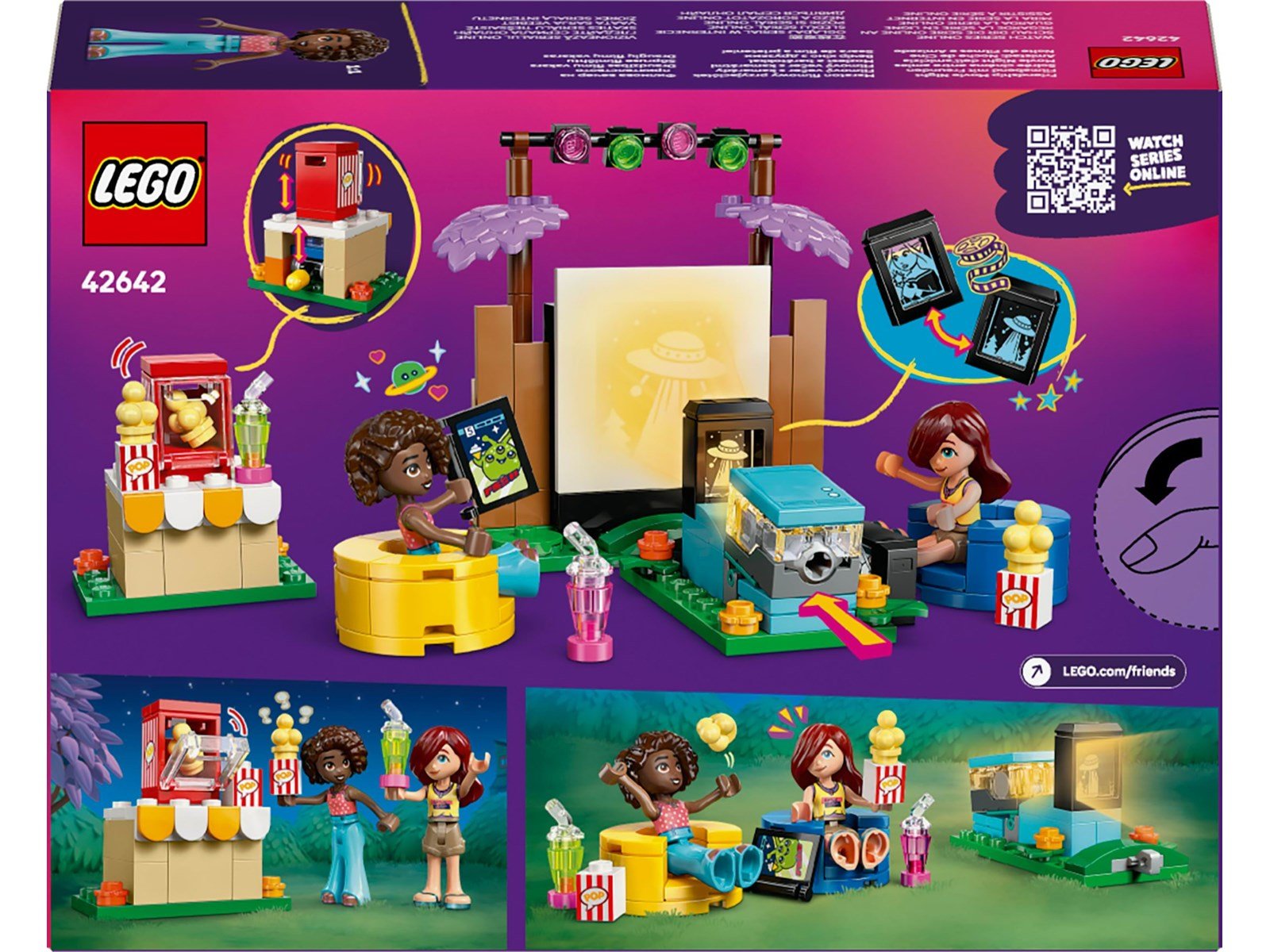 LEGO Friends 42642 Filmabend mit Freunden