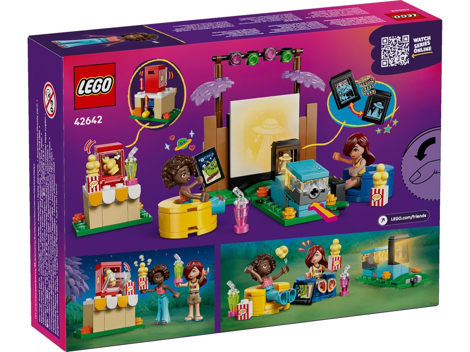 LEGO Friends 42642 Filmabend mit Freunden