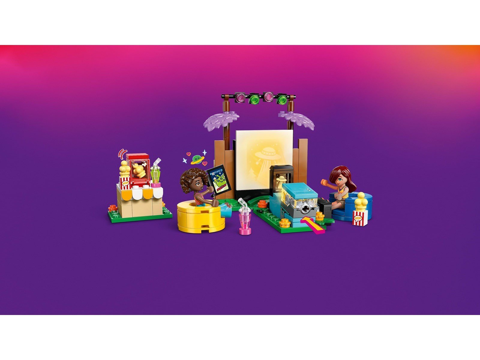 LEGO Friends 42642 Filmabend mit Freunden