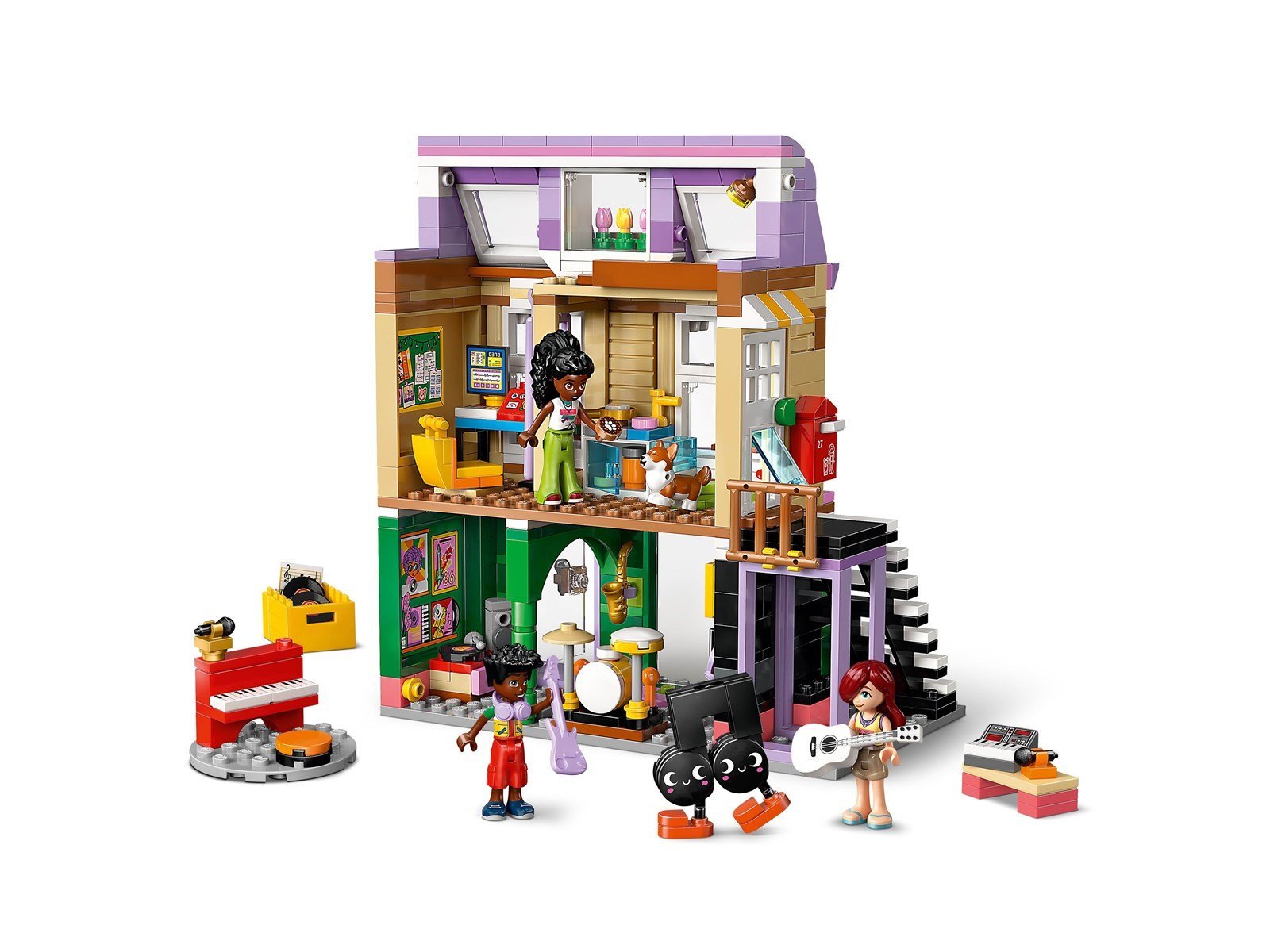 LEGO Friends 42653 Musikladen & Wohnung