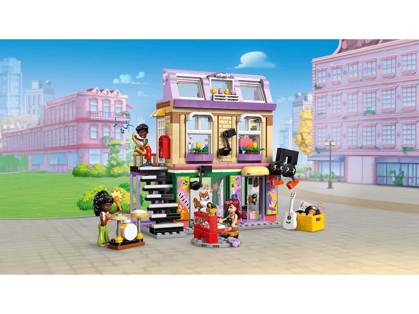 LEGO Friends 42653 Musikladen & Wohnung