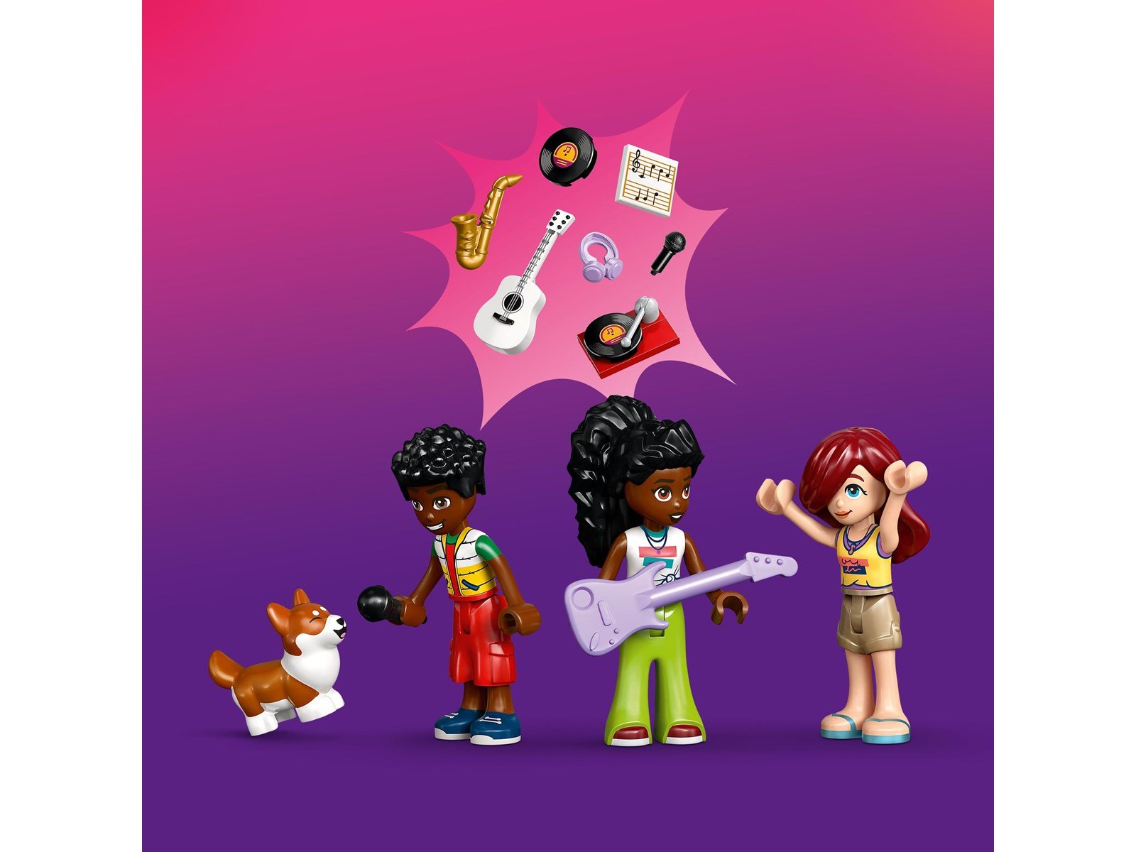 LEGO Friends 42653 Musikladen & Wohnung