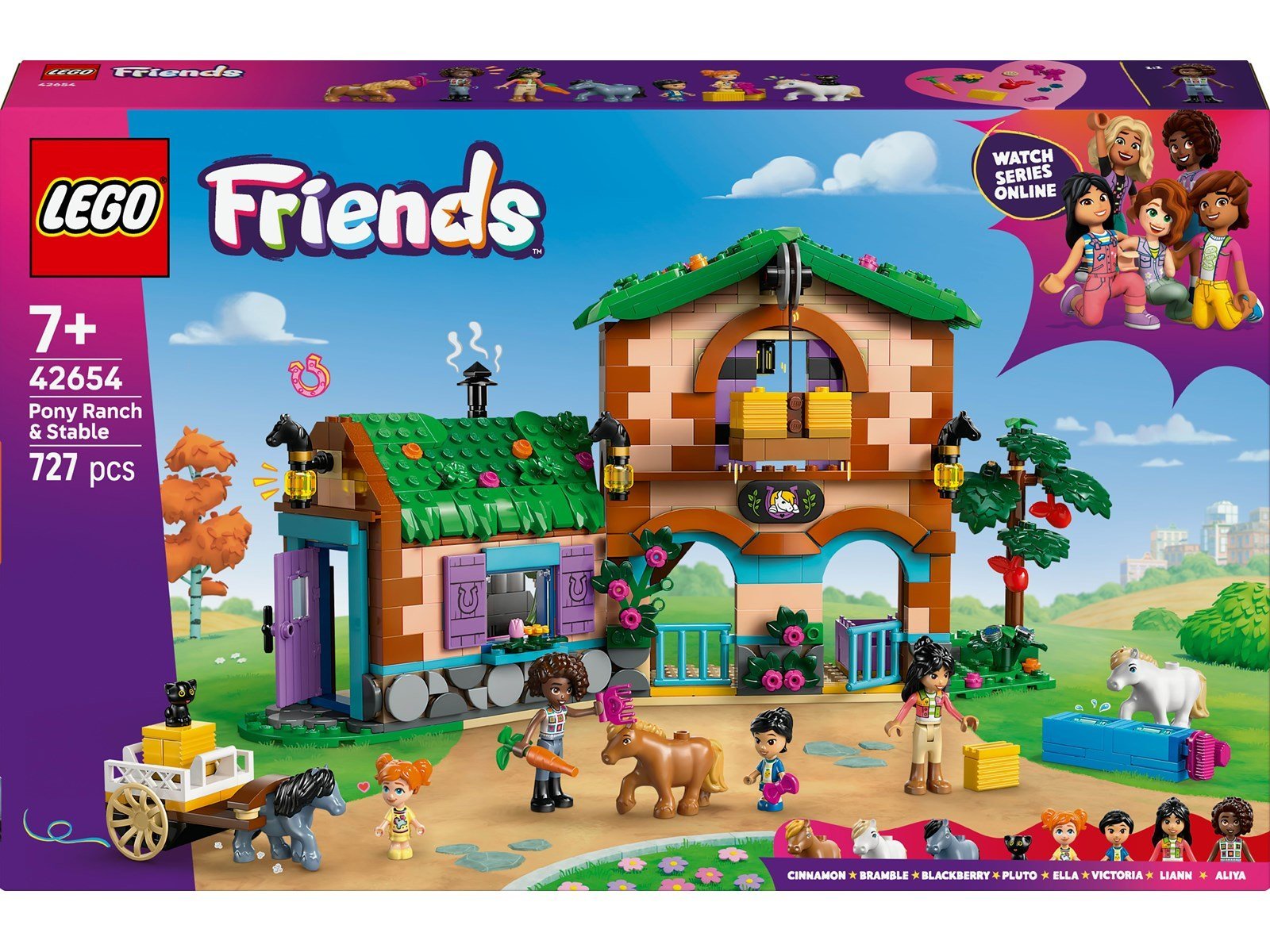 LEGO Friends 42654 Ponyhof & Stall
