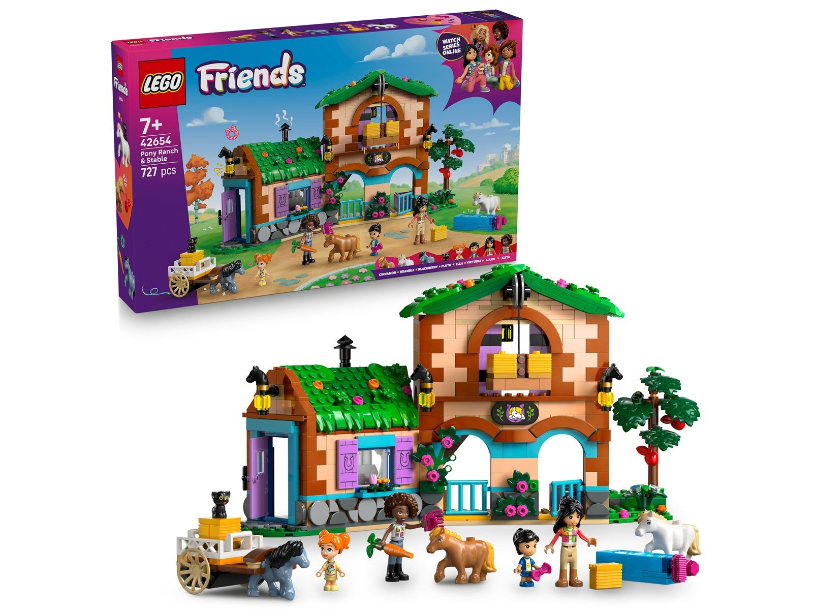 LEGO Friends 42654 Ponyhof & Stall