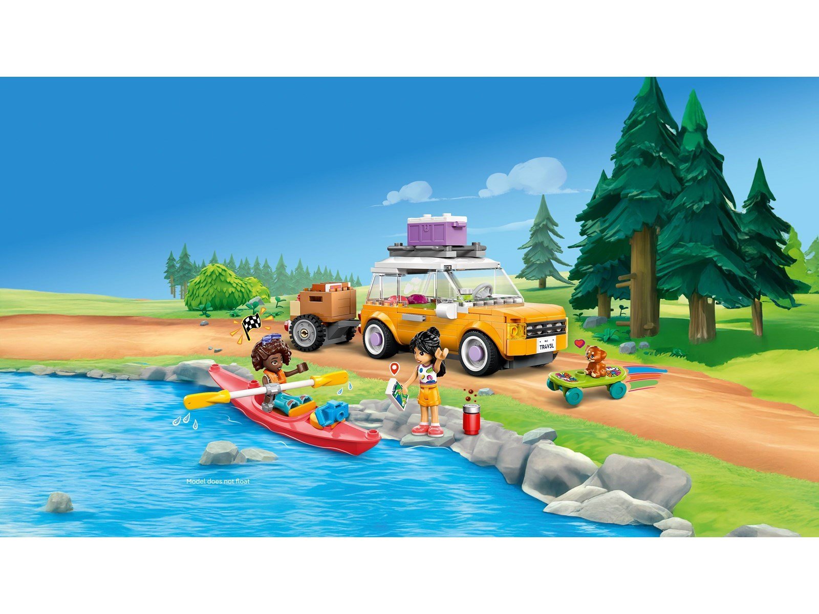 LEGO Friends 42659 Abenteuertrip mit Freunden