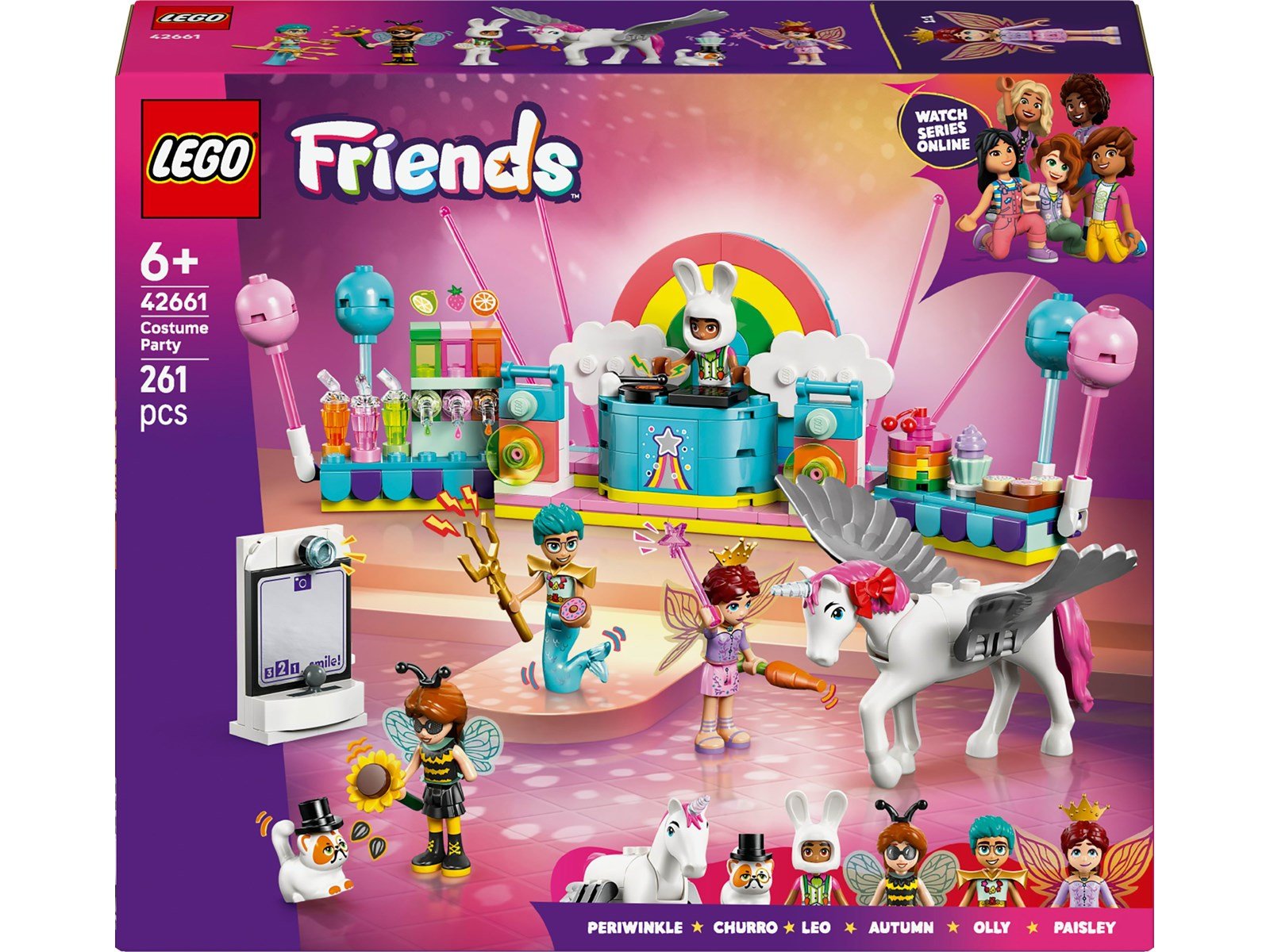 LEGO Friends 42661 Kostümparty mit Einhorn und Fee