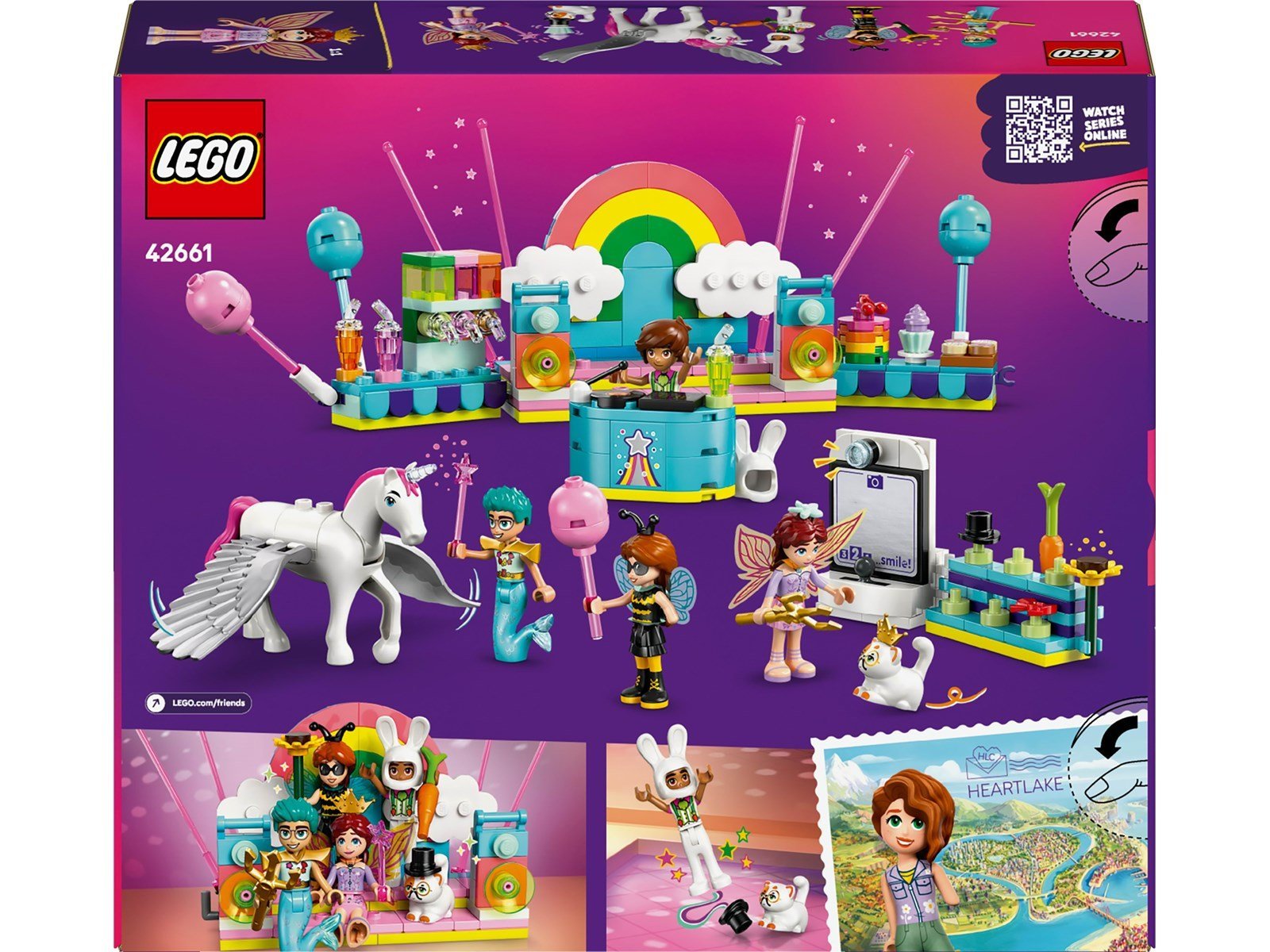 LEGO Friends 42661 Kostümparty mit Einhorn und Fee