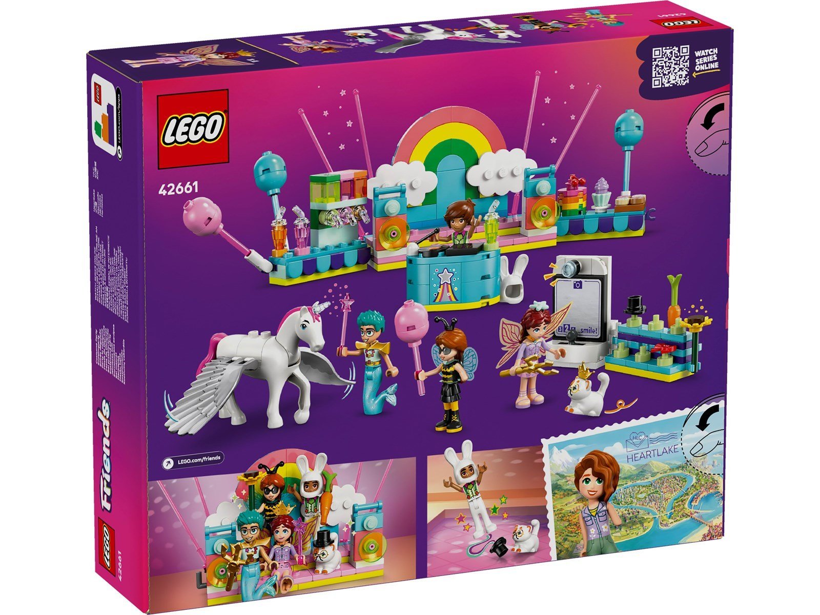 LEGO Friends 42661 Kostümparty mit Einhorn und Fee