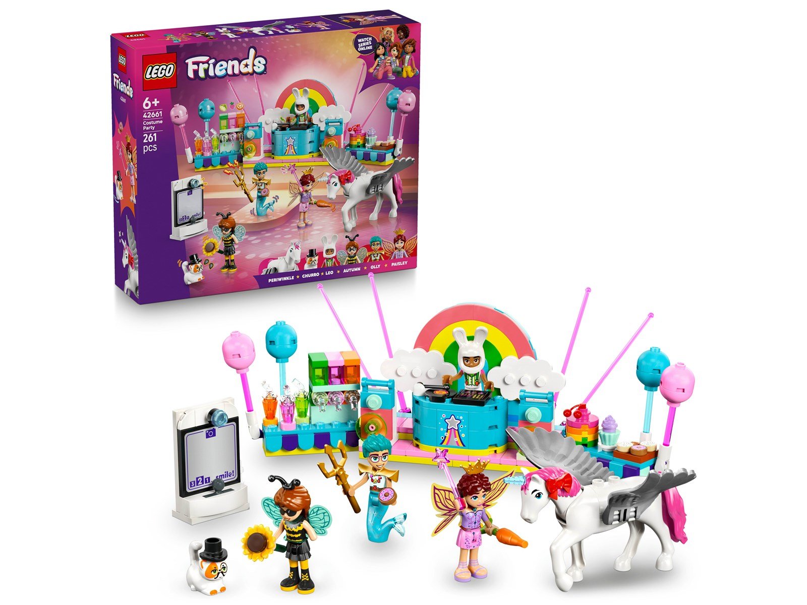 LEGO Friends 42661 Kostümparty mit Einhorn und Fee