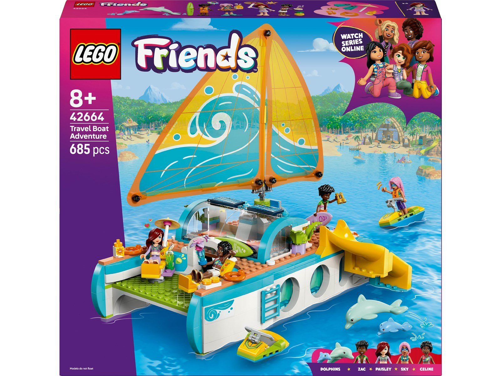 LEGO Friends 42664 Segelabenteuer