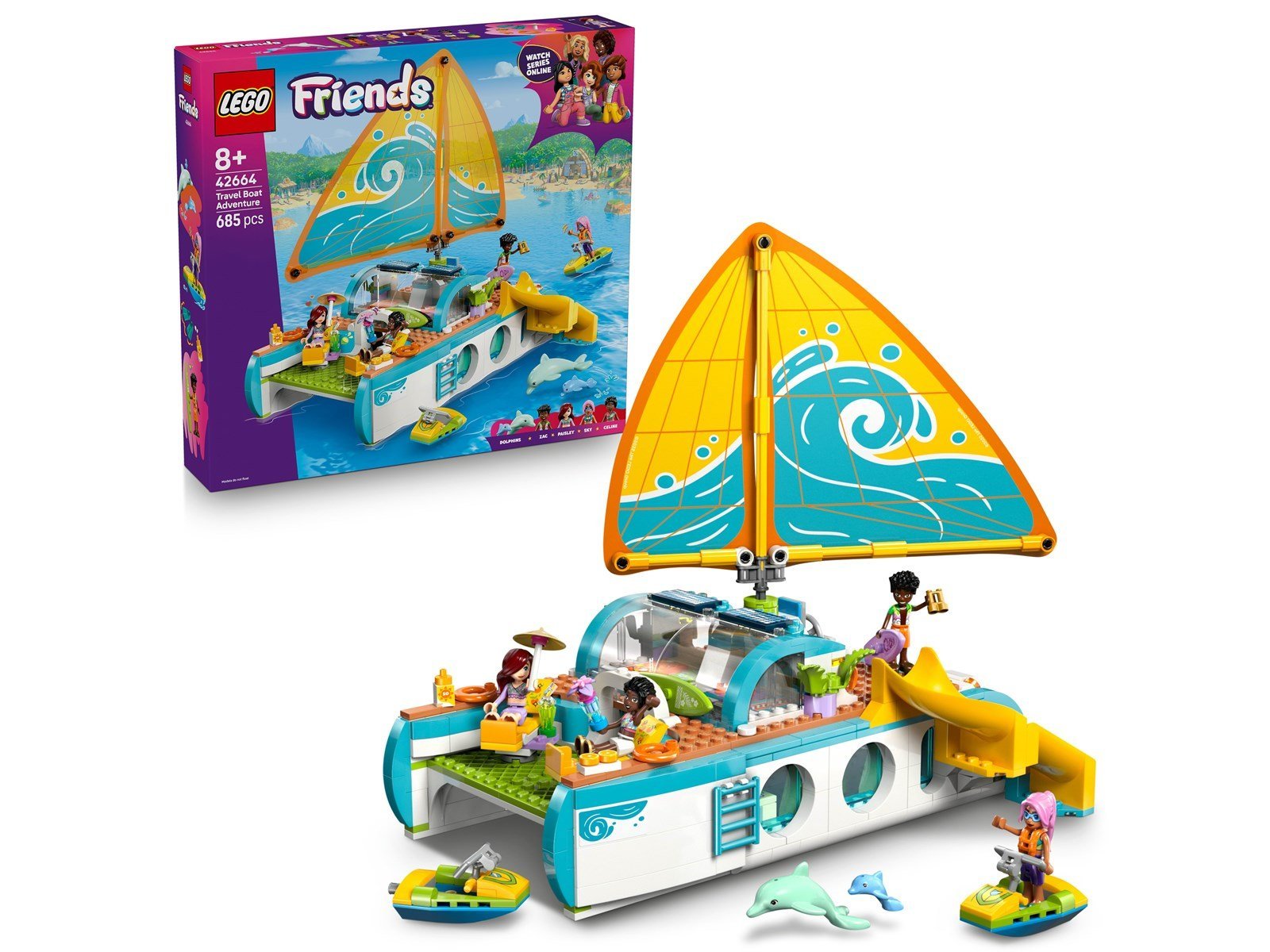 LEGO Friends 42664 Segelabenteuer