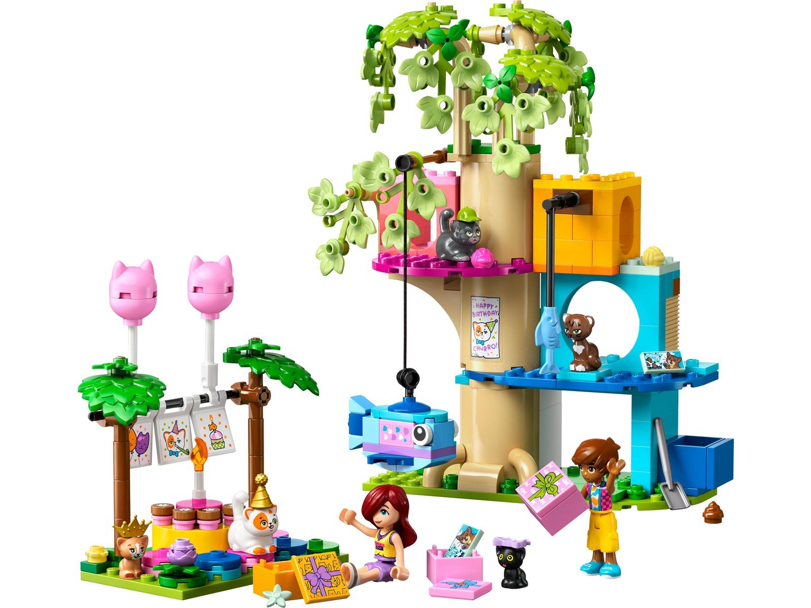 LEGO Friends 42666 Katzengeburtstagsparty & Baumhaus