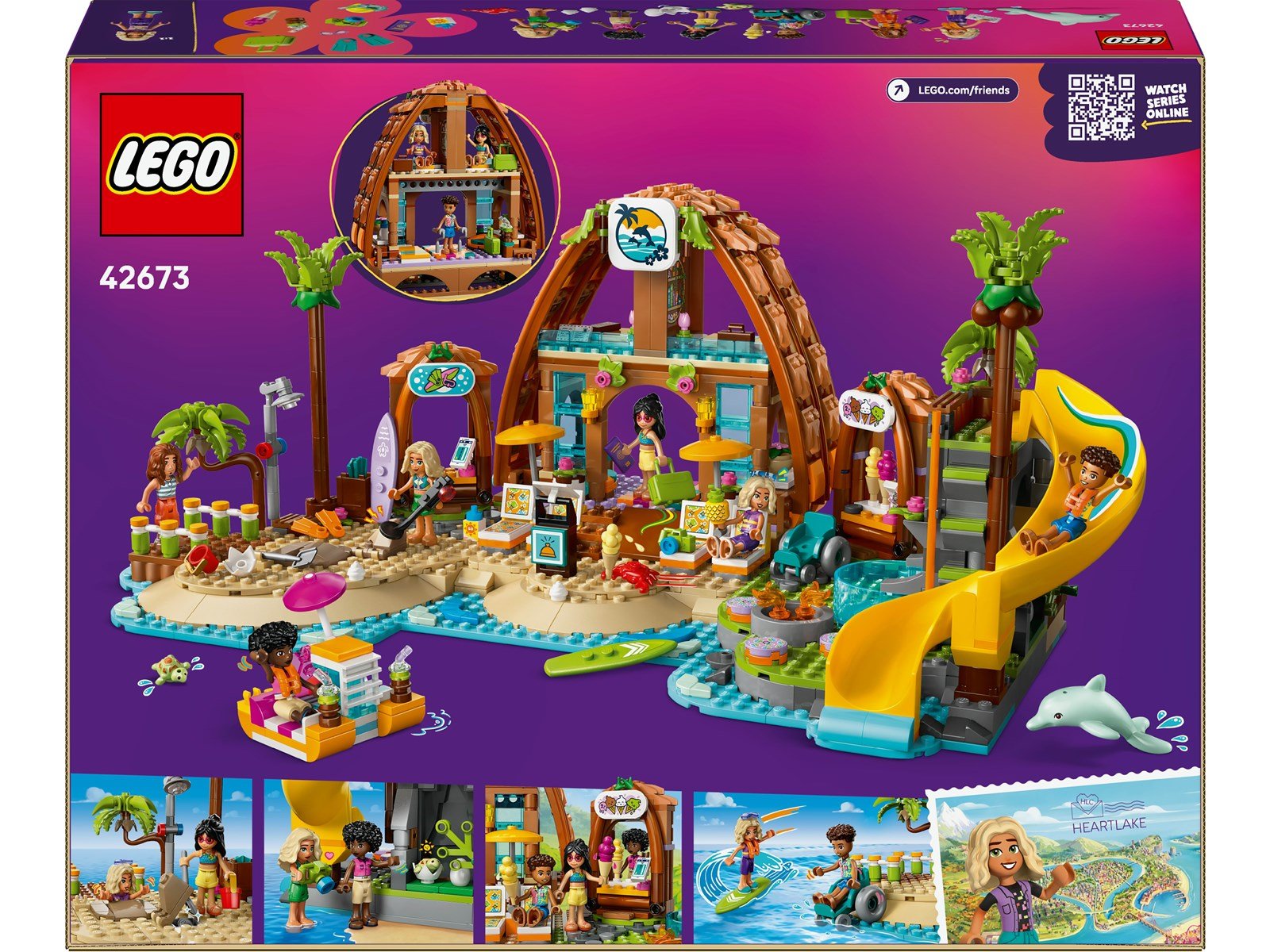 LEGO Friends 42673 Familienurlaub im Strandresort