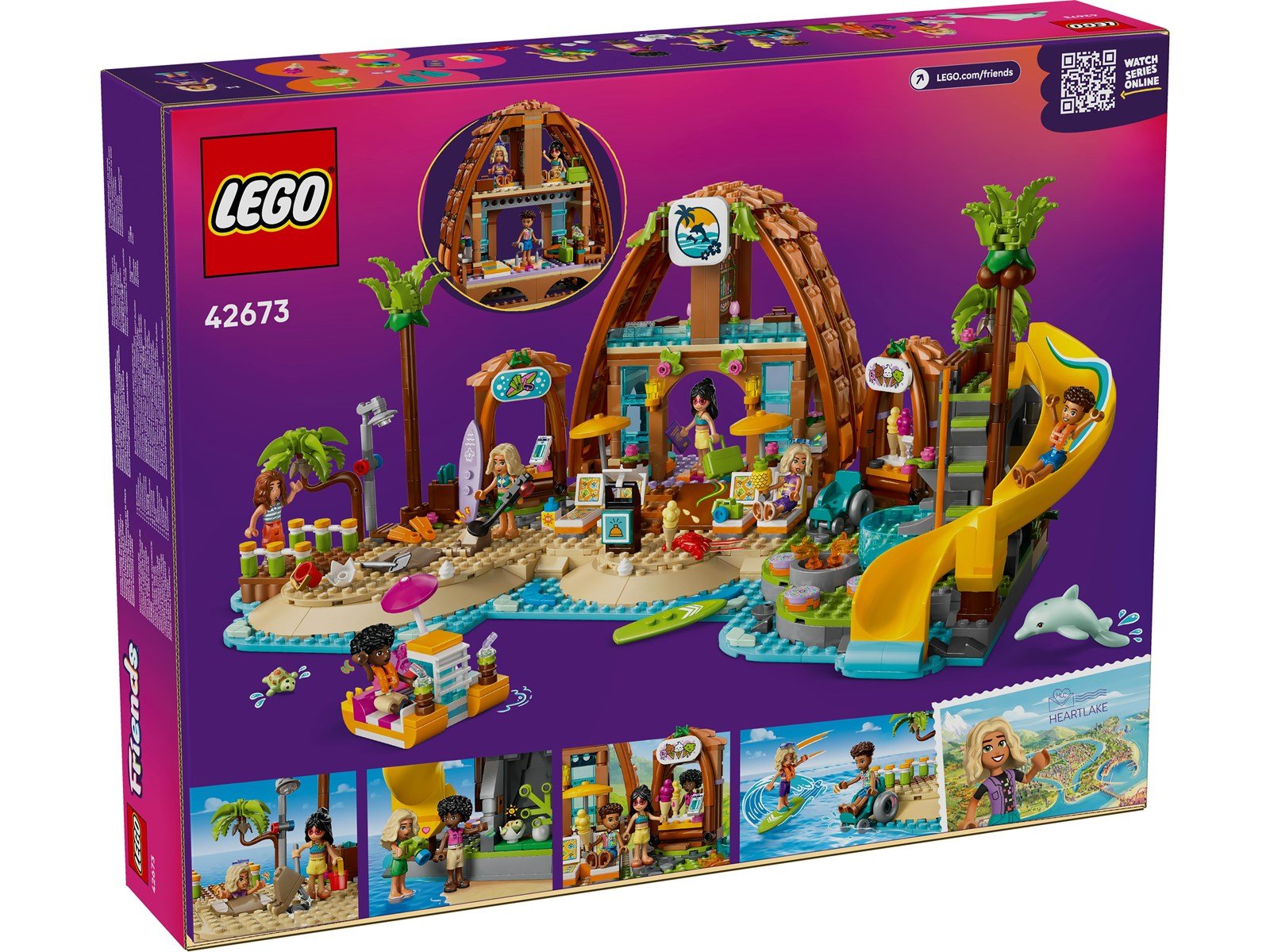 LEGO Friends 42673 Familienurlaub im Strandresort