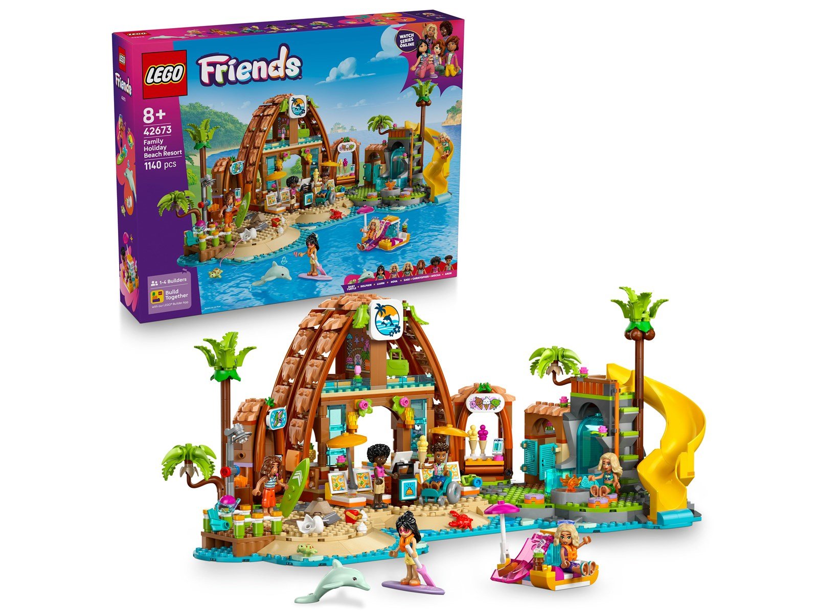 LEGO Friends 42673 Familienurlaub im Strandresort