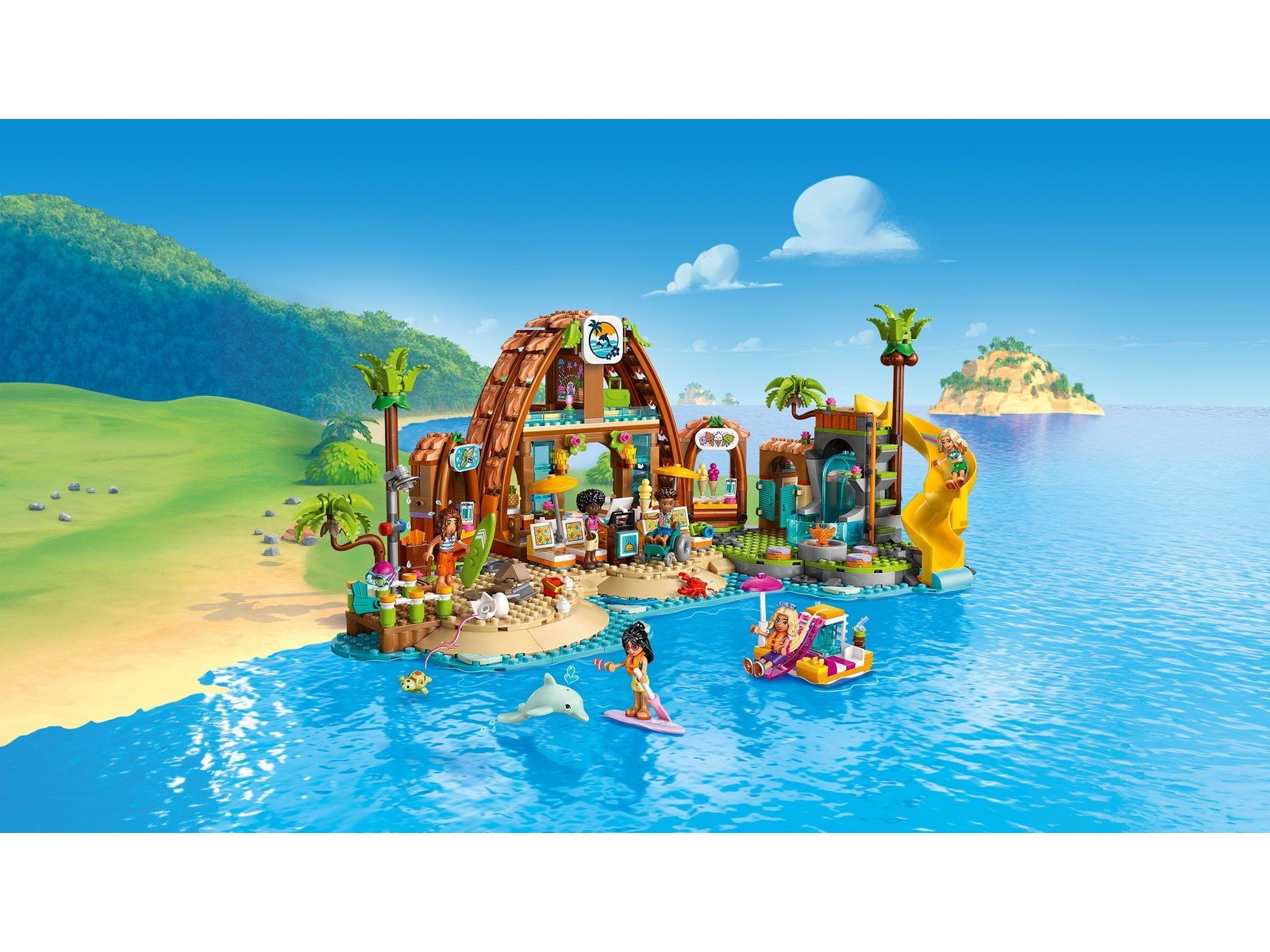 LEGO Friends 42673 Familienurlaub im Strandresort