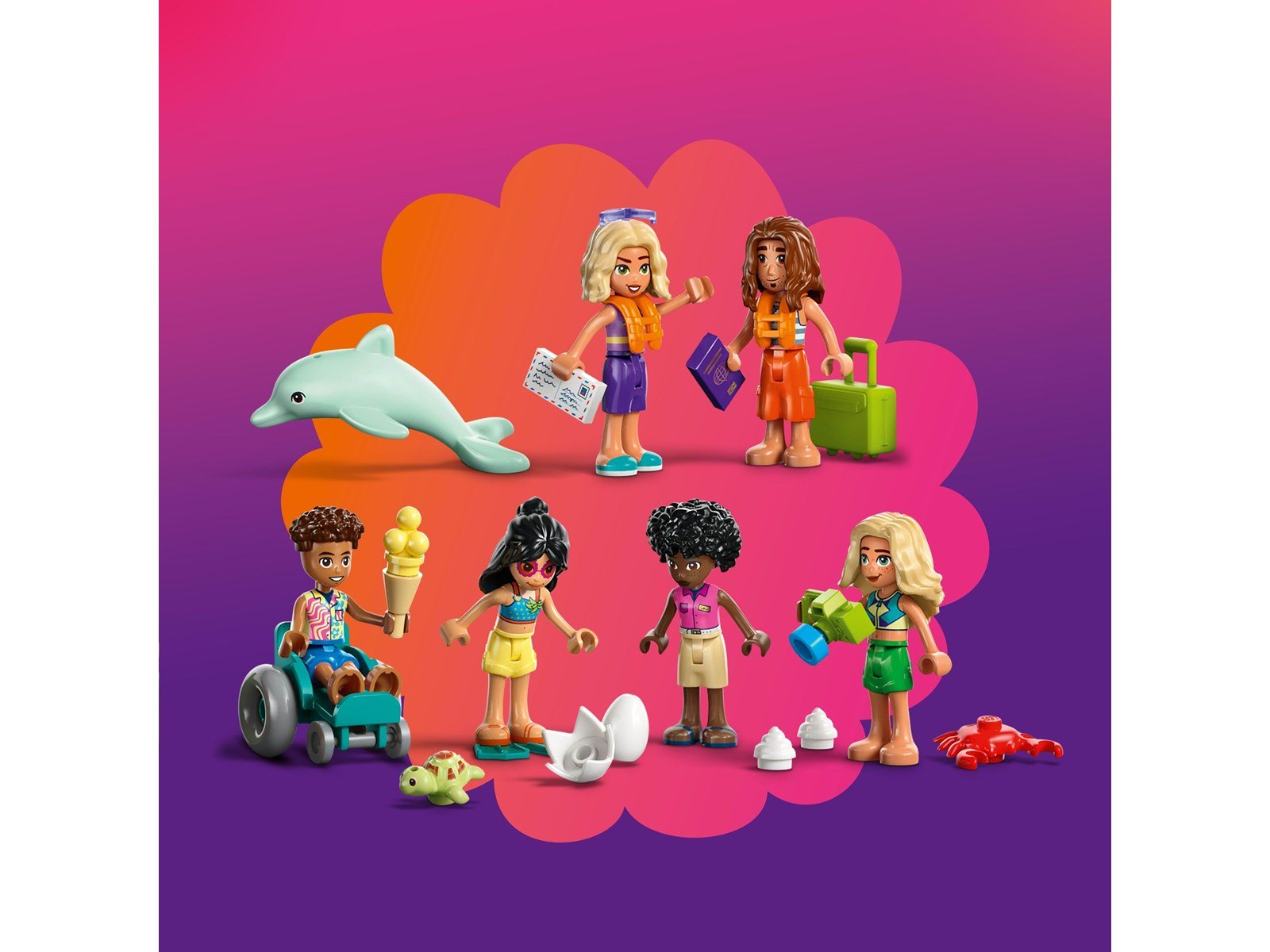 LEGO Friends 42673 Familienurlaub im Strandresort