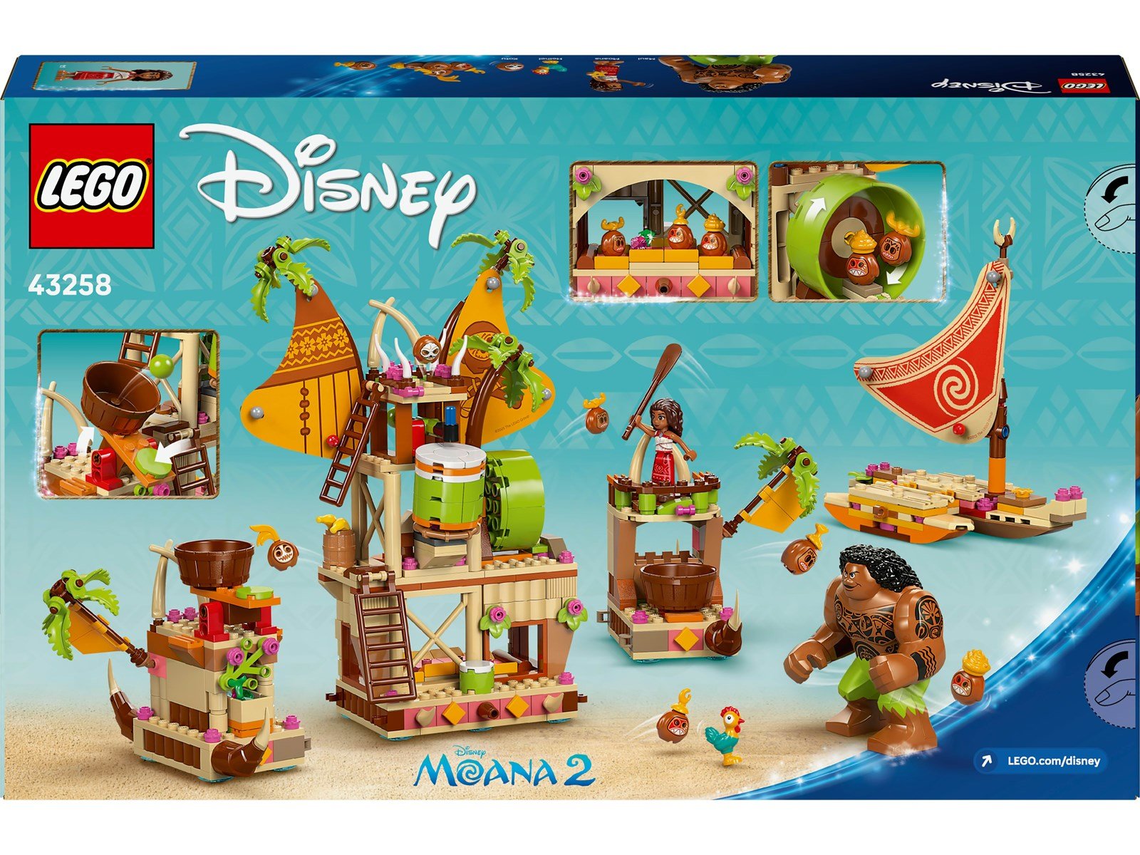 LEGO Disney 43258 Kakamora-Barge