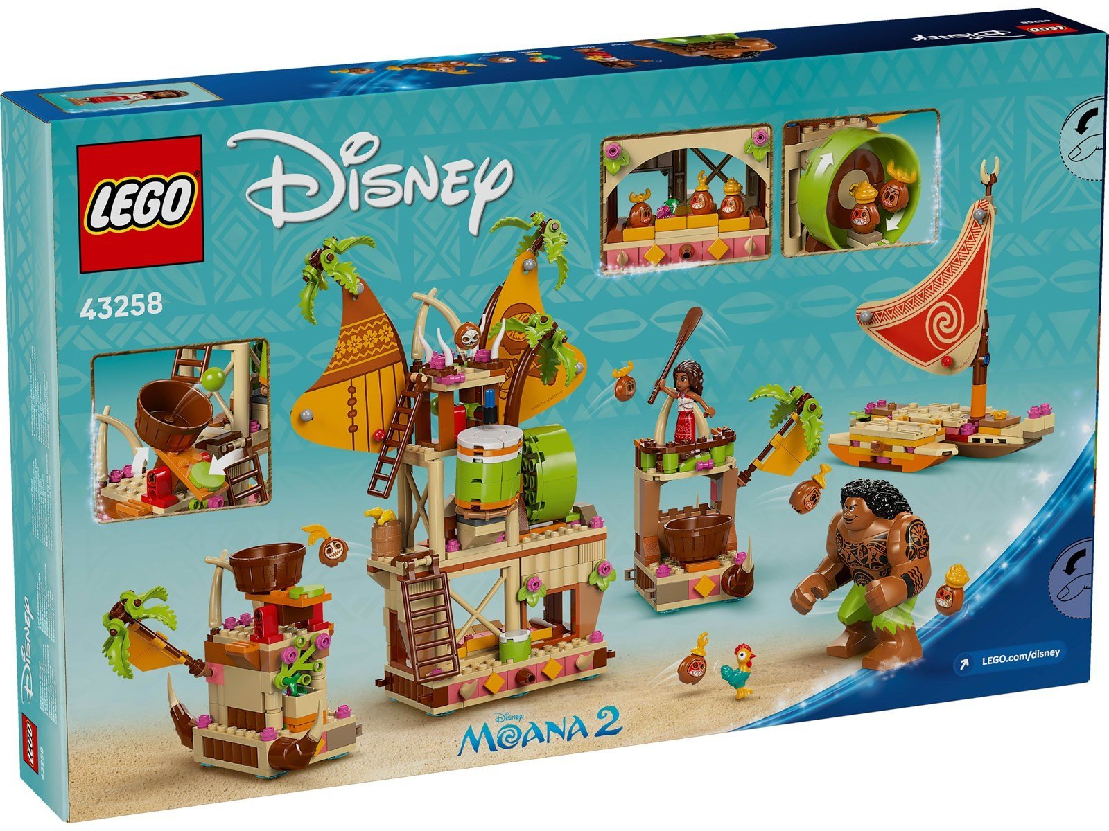 LEGO Disney 43258 Kakamora-Barge