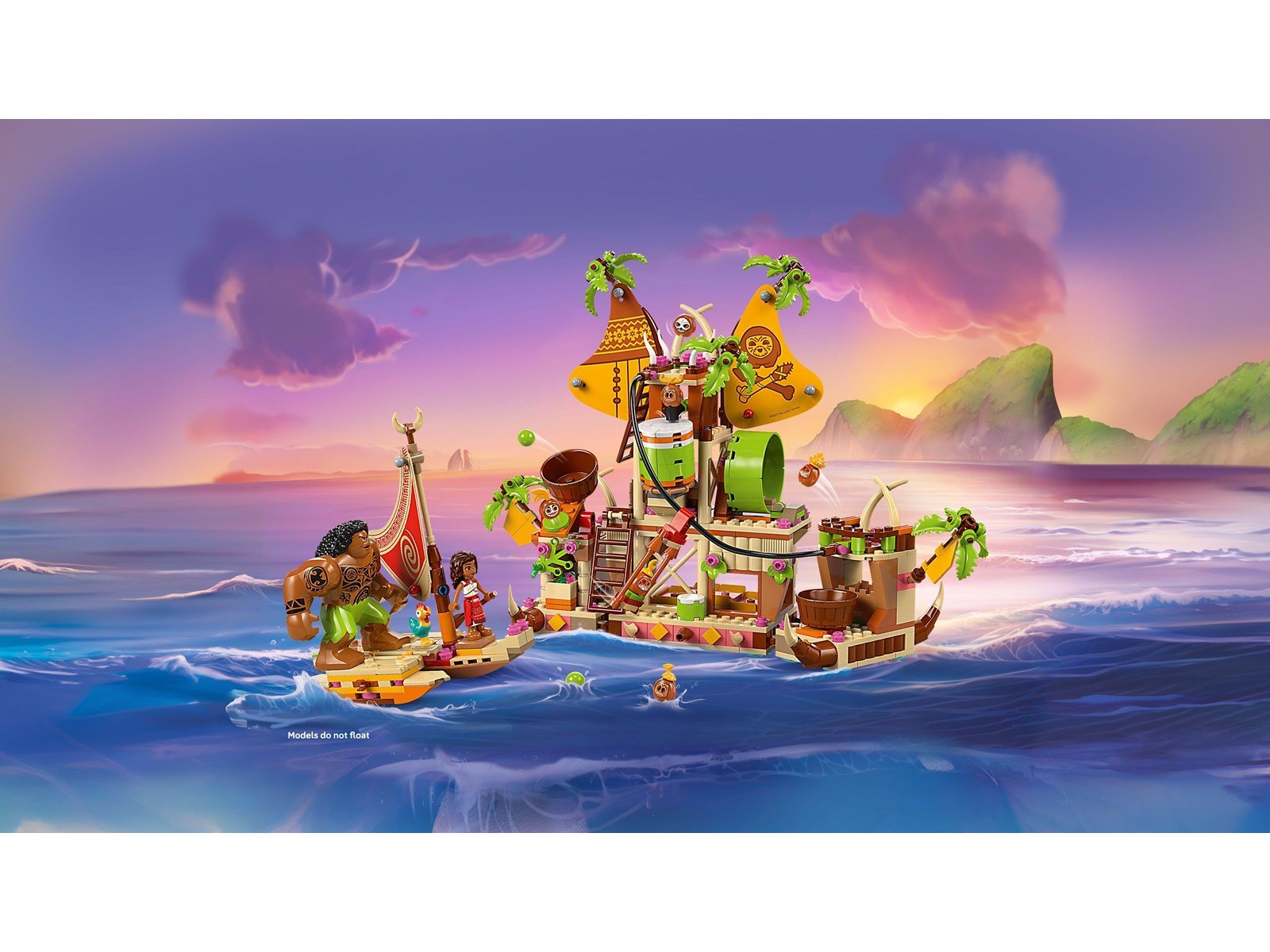 LEGO Disney 43258 Kakamora-Barge