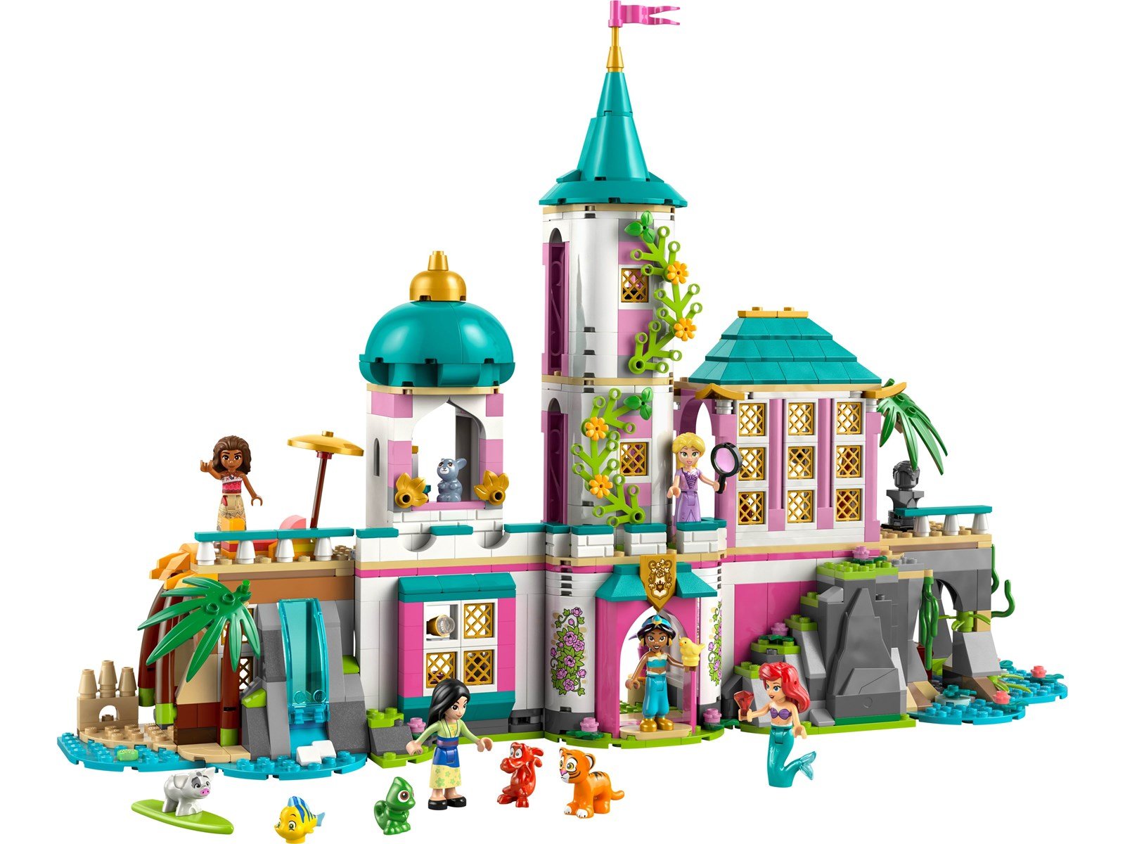 LEGO Disney 43267 Prinzessinnenschloss mit Haustieren