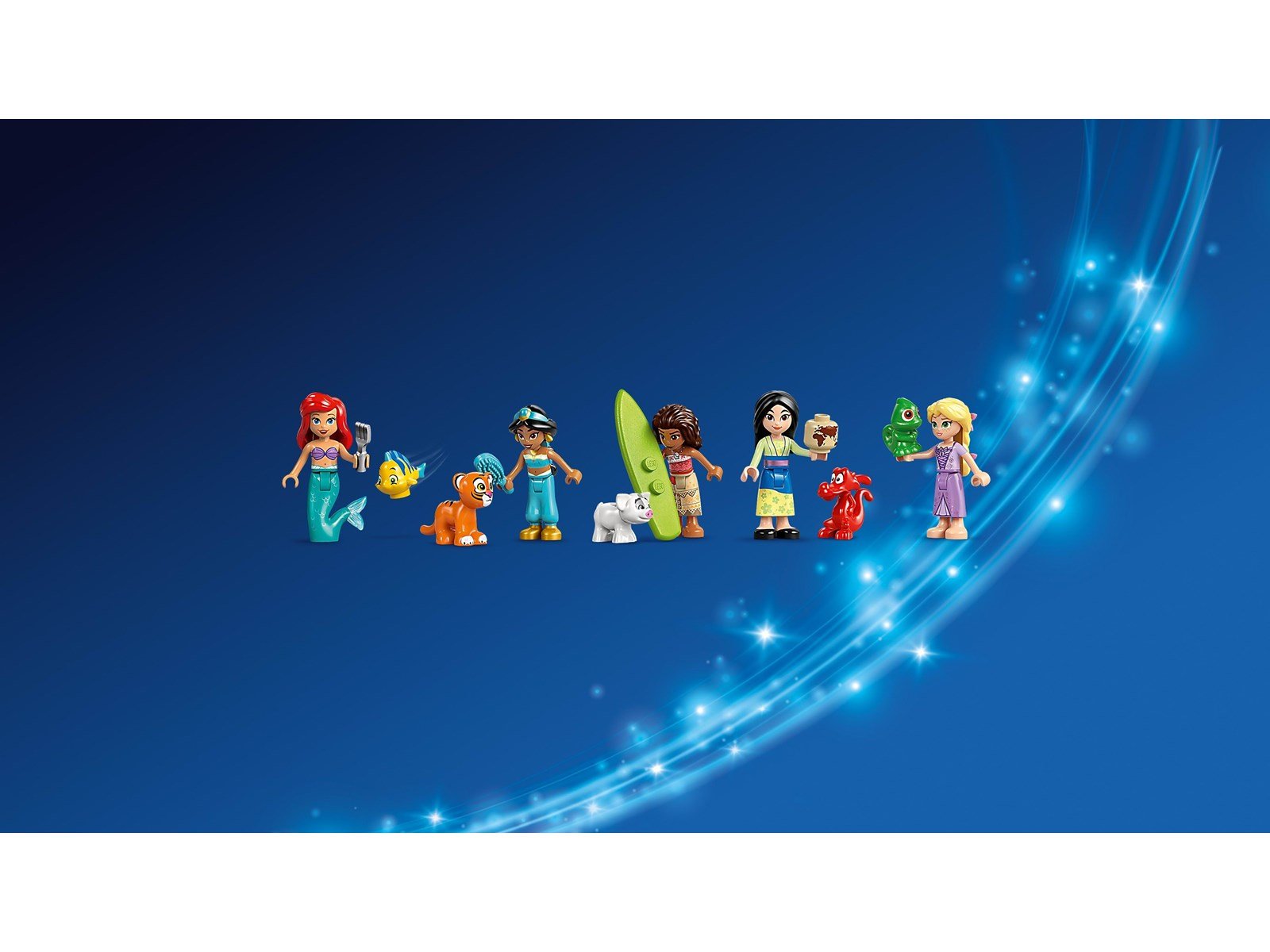 LEGO Disney 43267 Prinzessinnenschloss mit Haustieren