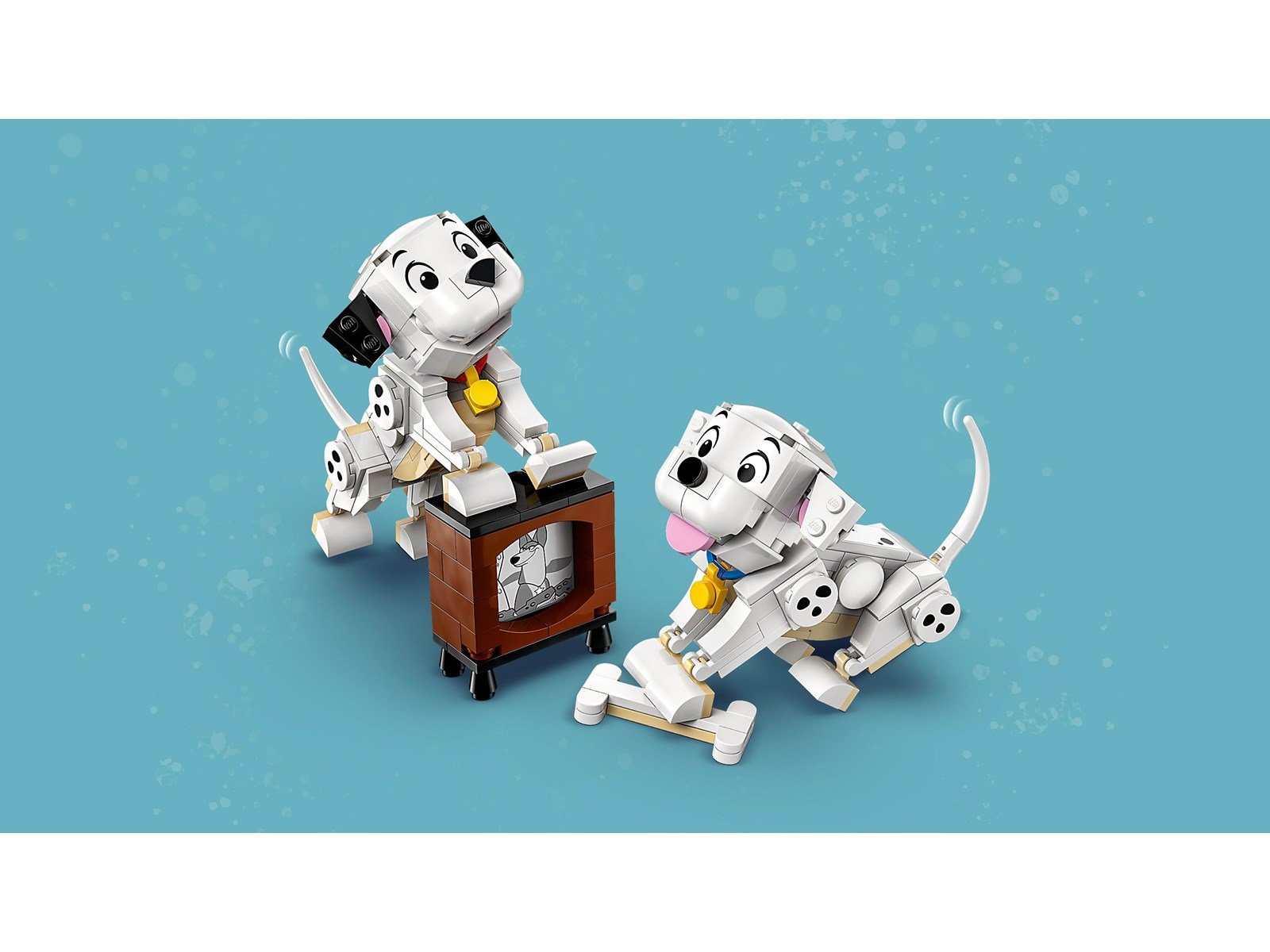 LEGO Disney 43271 Die Welpen Lucky und Penny aus 101 Dalmatiner
