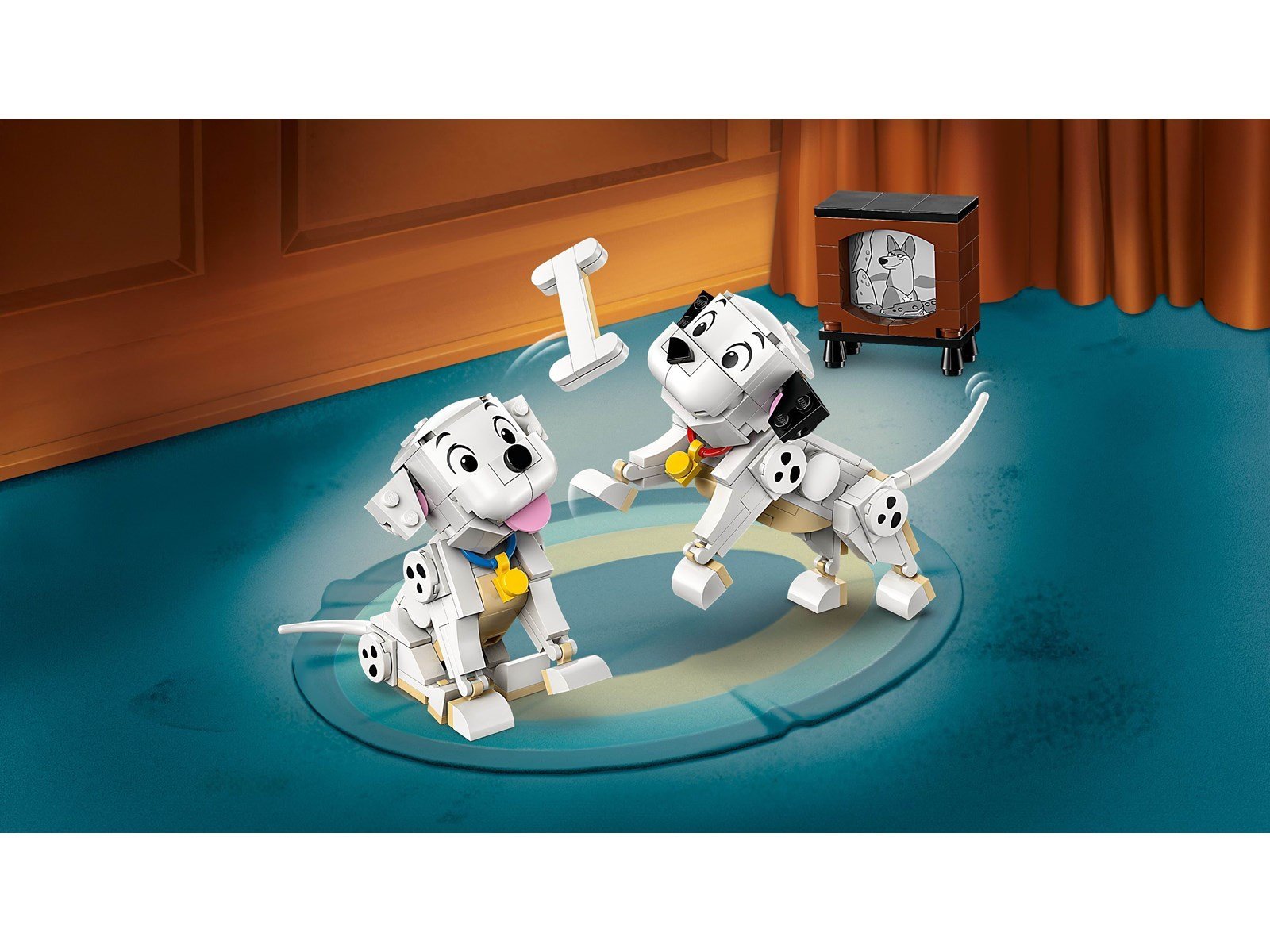 LEGO Disney 43271 Die Welpen Lucky und Penny aus 101 Dalmatiner
