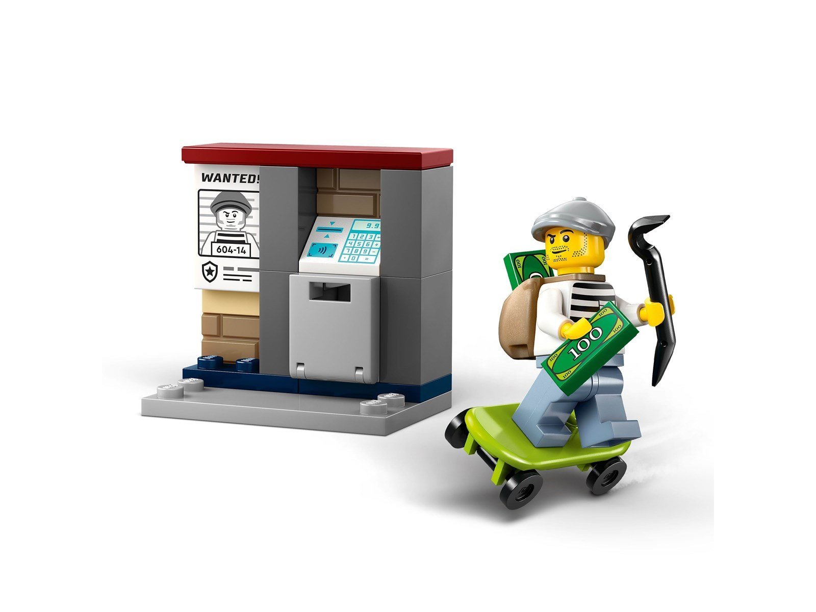 LEGO City 60455 Verfolgungsjagd mit dem Polizeimotorrad