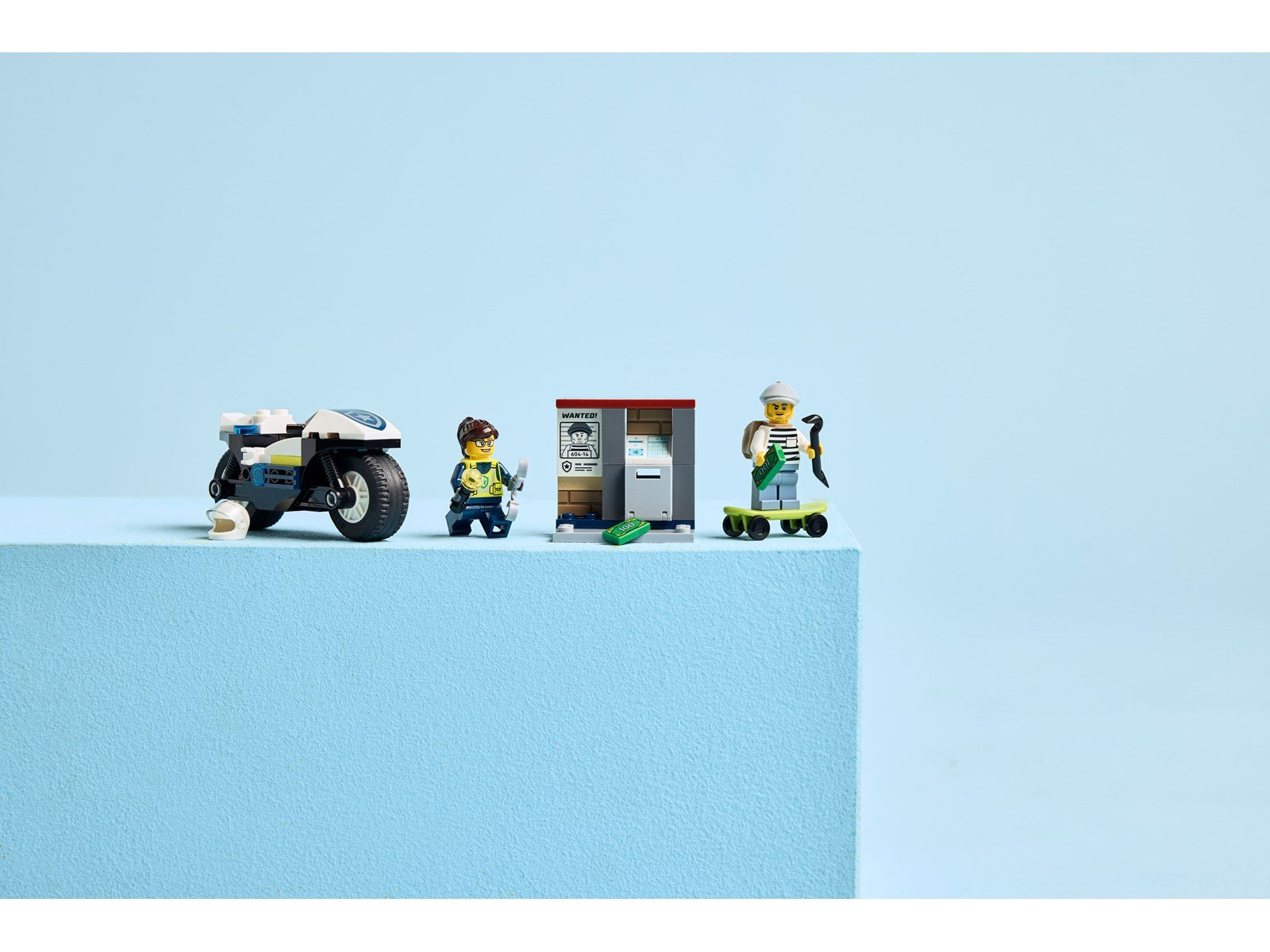 LEGO City 60455 Verfolgungsjagd mit dem Polizeimotorrad