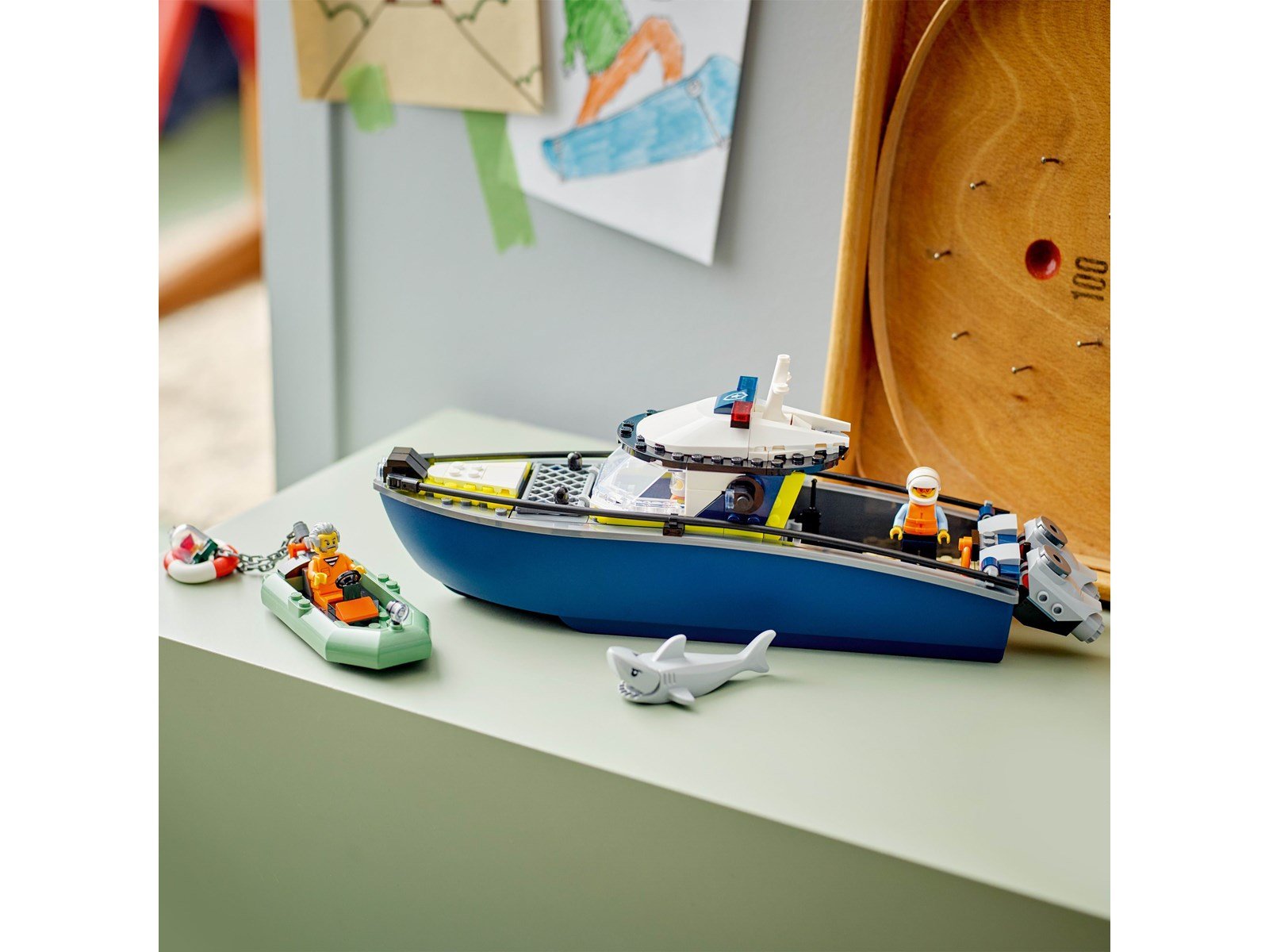 LEGO City 60456 Verfolgungsjagd im Polizeiboot