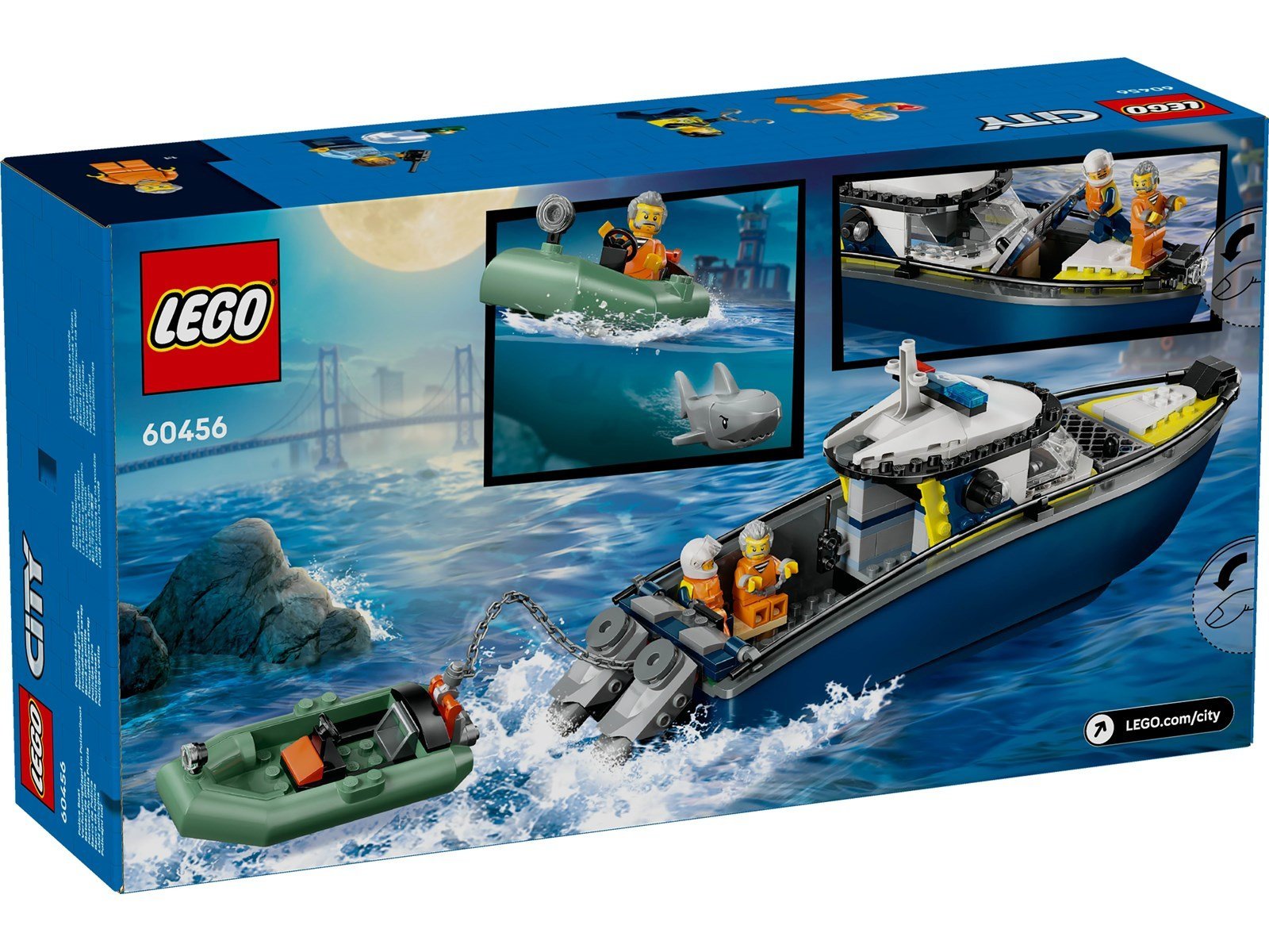 LEGO City 60456 Verfolgungsjagd im Polizeiboot