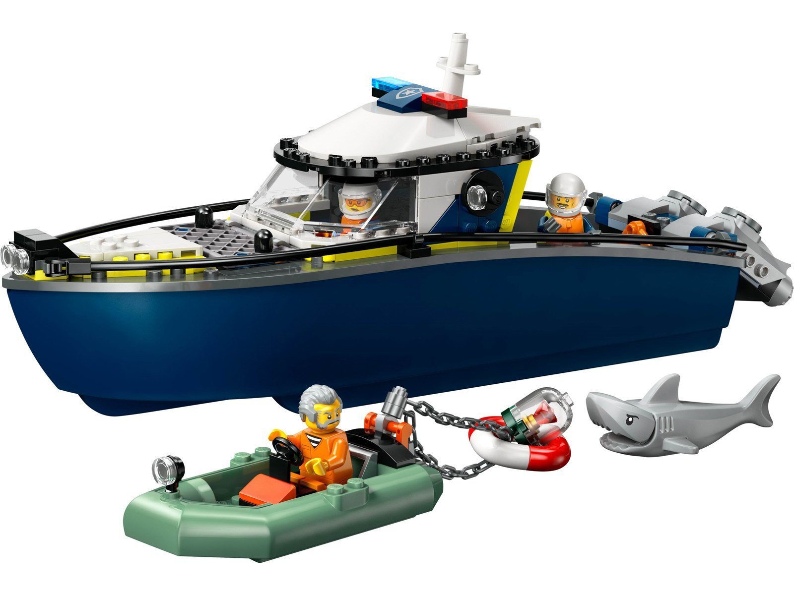 LEGO City 60456 Verfolgungsjagd im Polizeiboot