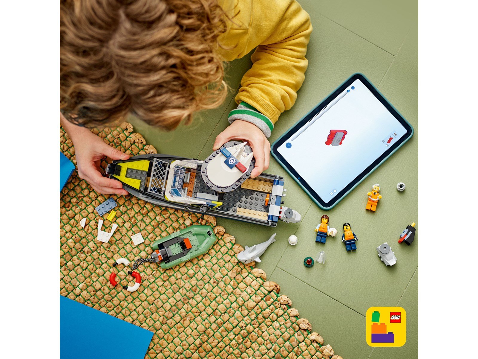 LEGO City 60456 Verfolgungsjagd im Polizeiboot