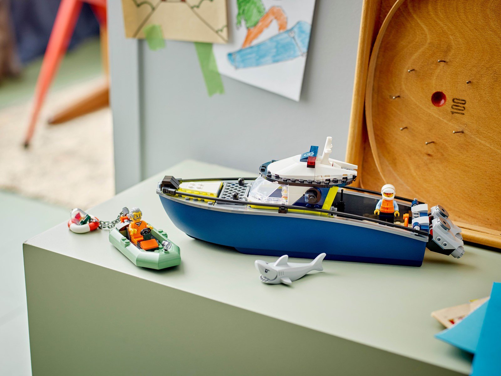LEGO City 60456 Verfolgungsjagd im Polizeiboot