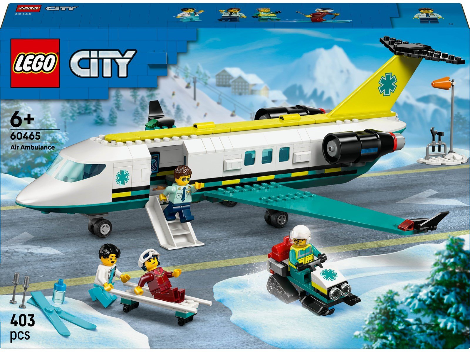 LEGO City 60465 Notfallrettungsflugzeug
