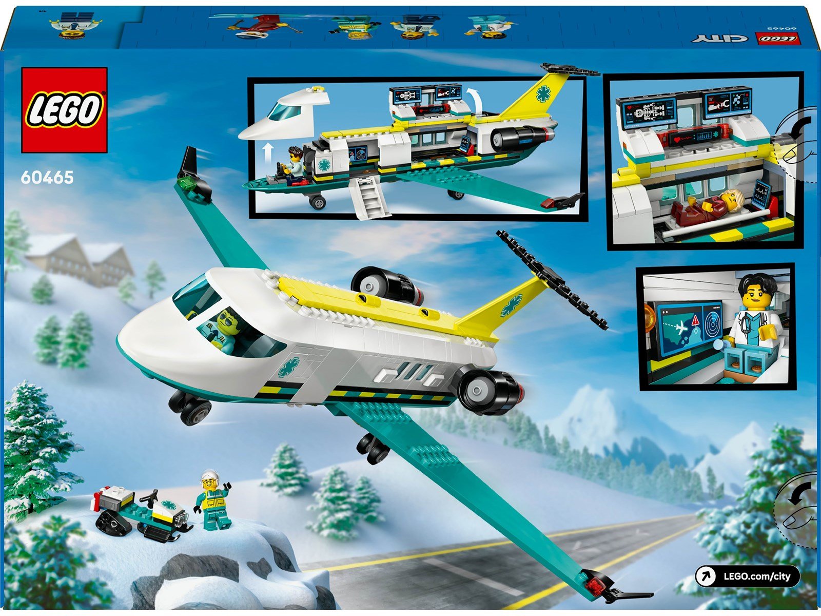 LEGO City 60465 Notfallrettungsflugzeug