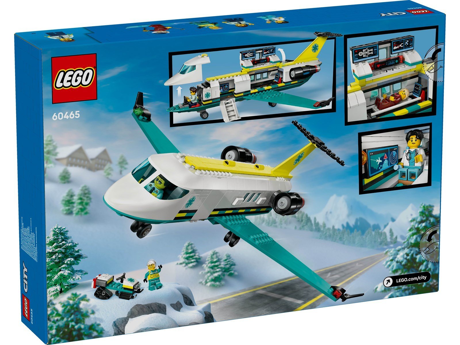 LEGO City 60465 Notfallrettungsflugzeug