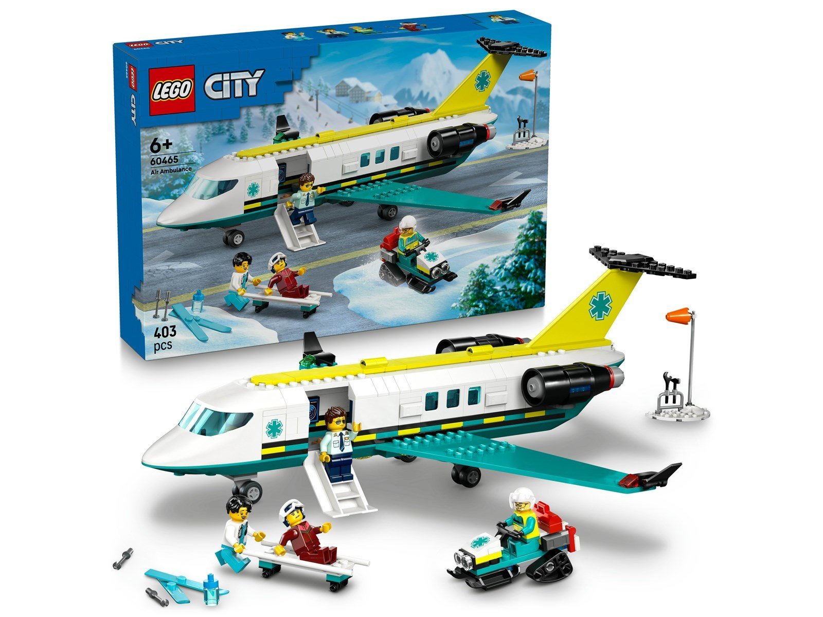 LEGO City 60465 Notfallrettungsflugzeug