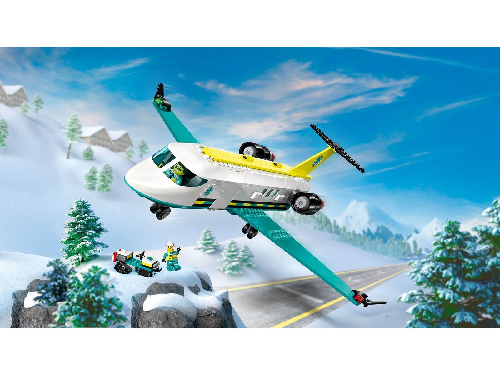 LEGO City 60465 Notfallrettungsflugzeug