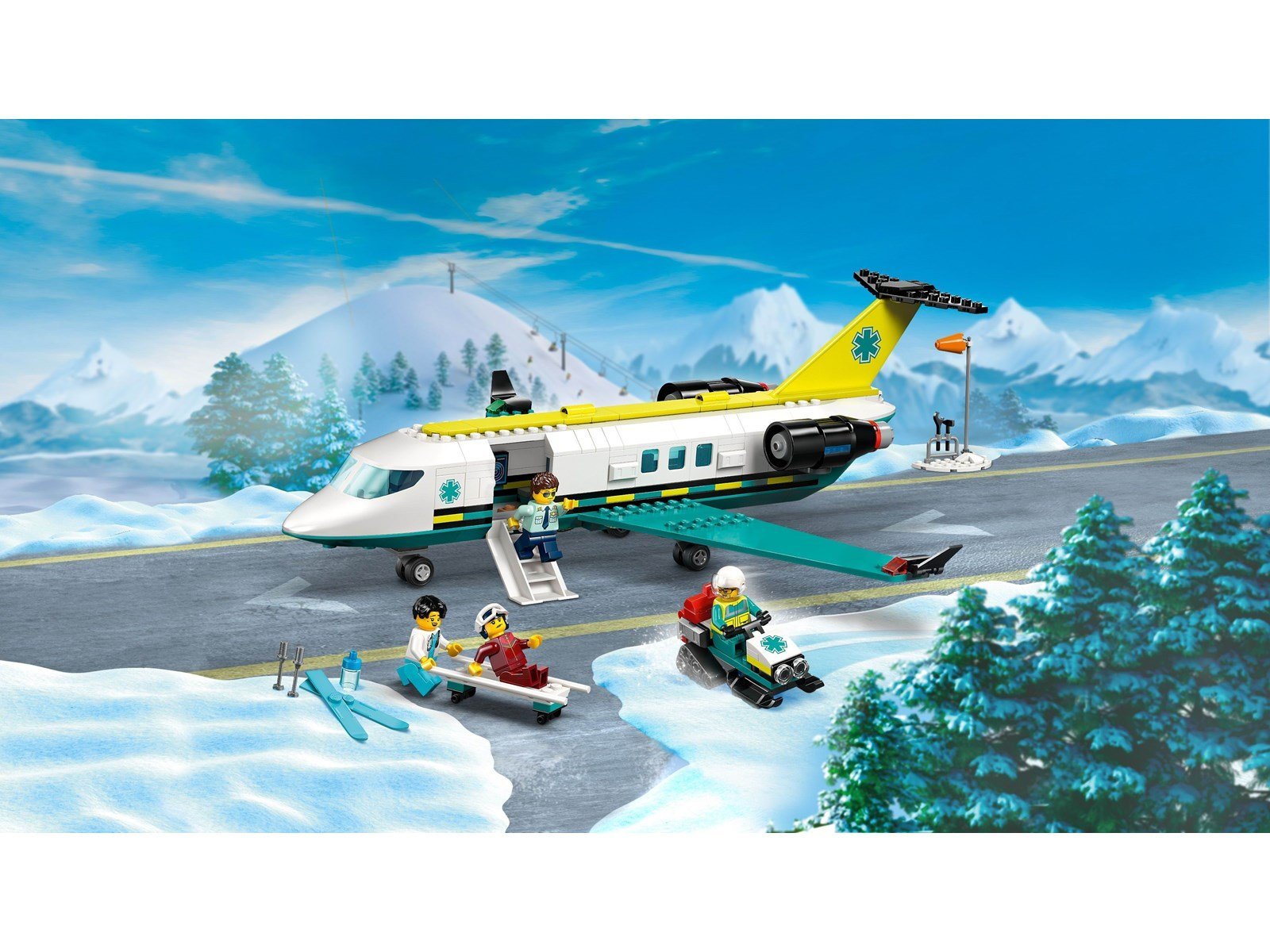 LEGO City 60465 Notfallrettungsflugzeug