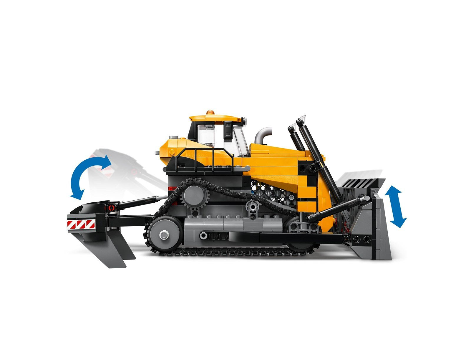 LEGO City 60466 Gelber Bulldozer