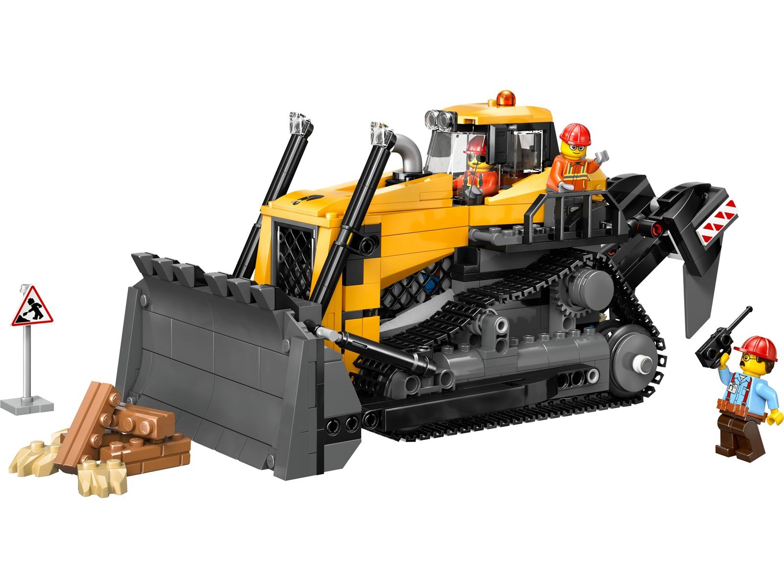 LEGO City 60466 Gelber Bulldozer