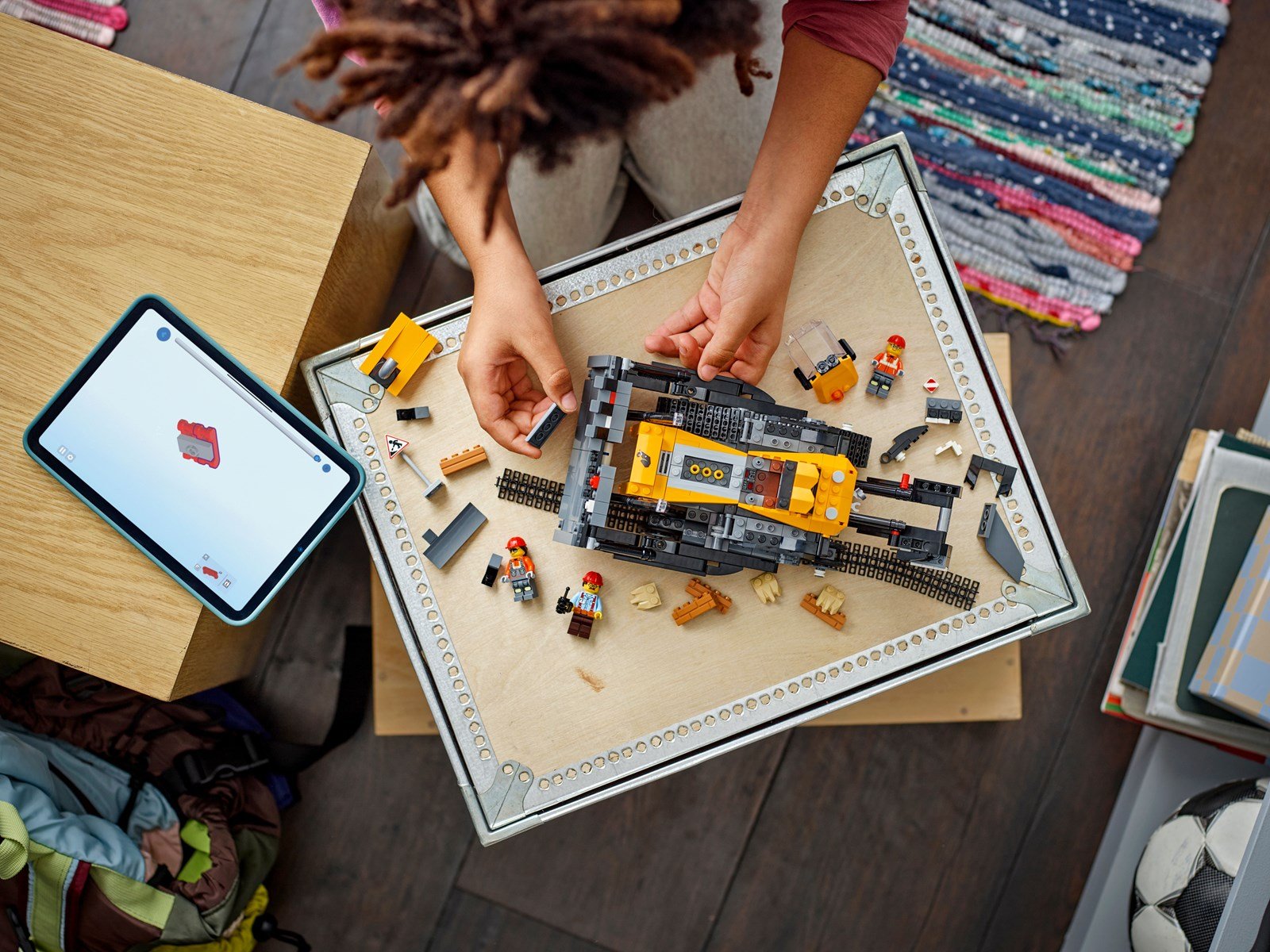 LEGO City 60466 Gelber Bulldozer