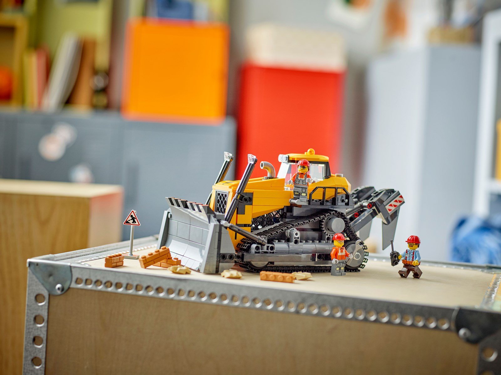 LEGO City 60466 Gelber Bulldozer